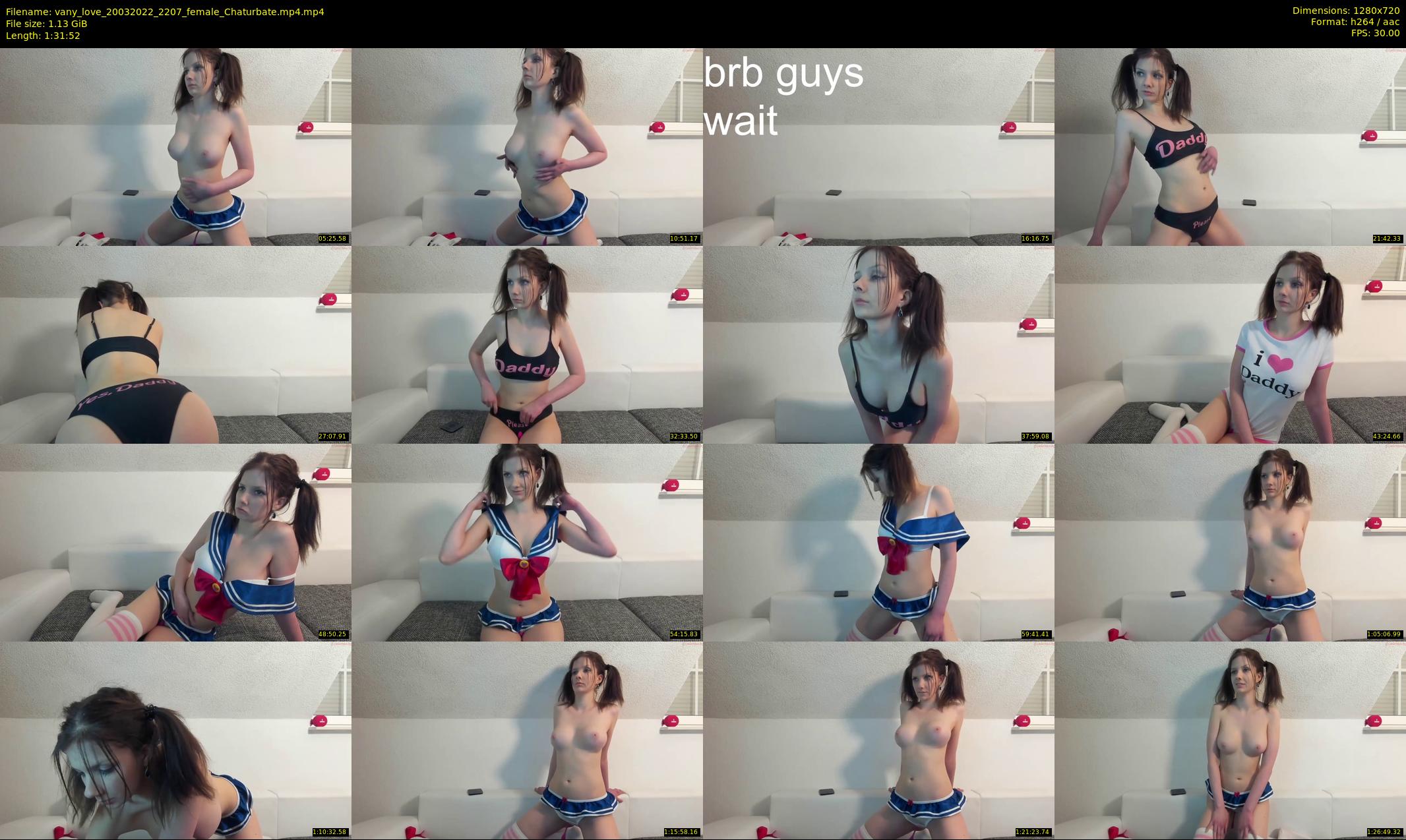vany_love — 92 minute Chaturbate female cam show recording, 720p, Mar 20, 2022