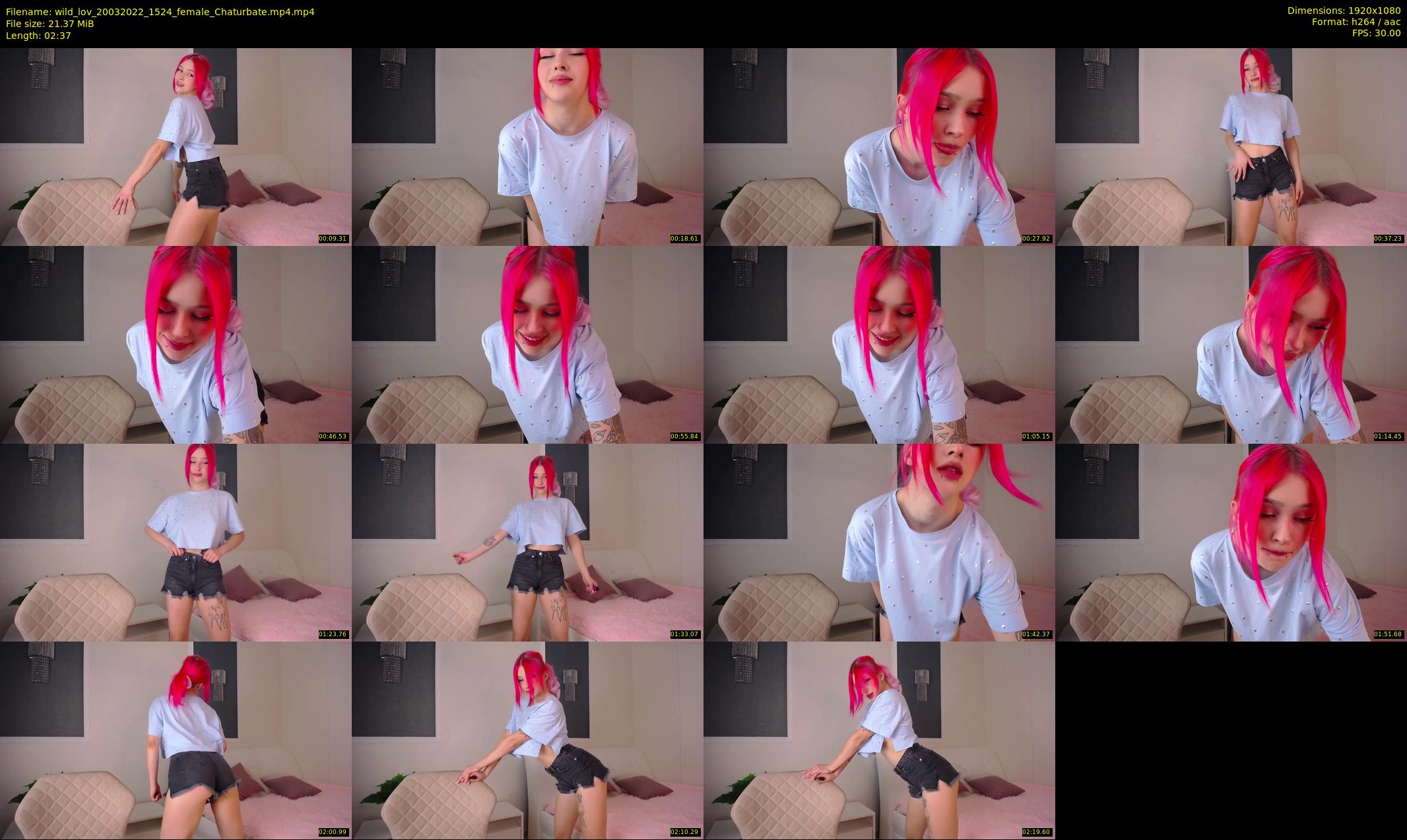 wild_lov — 3 minute Chaturbate female cam show recording, 1080p, Mar 20, 2022
