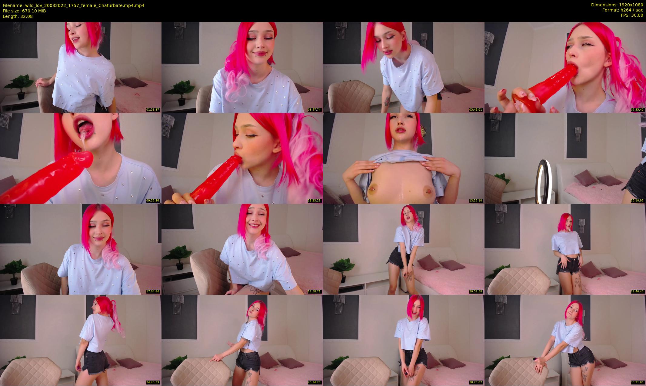 wild_lov — 33 minute Chaturbate female cam show recording, 1080p, Mar 20, 2022