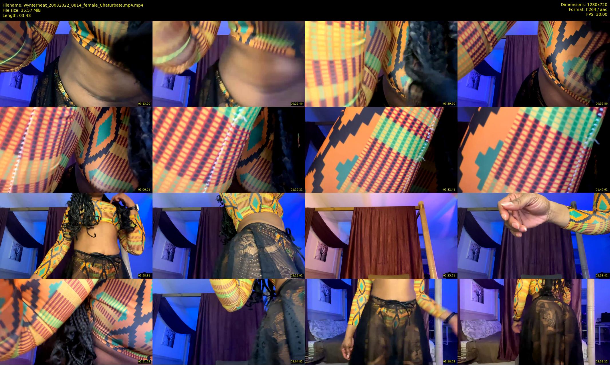 wynterheat — 4 minute Chaturbate female cam show recording, 720p, Mar 20, 2022