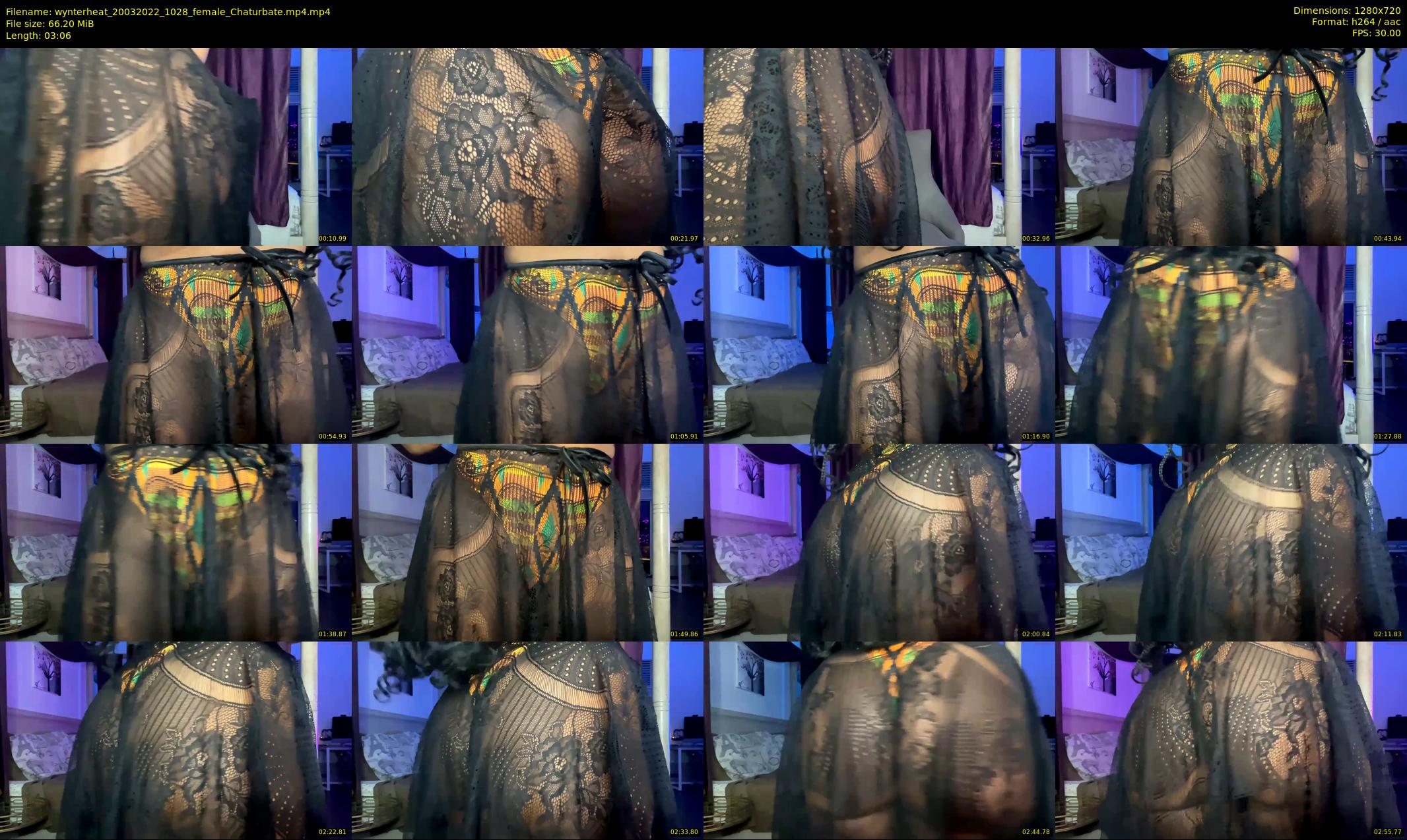 wynterheat — 4 minute Chaturbate female cam show recording, 720p, Mar 20, 2022