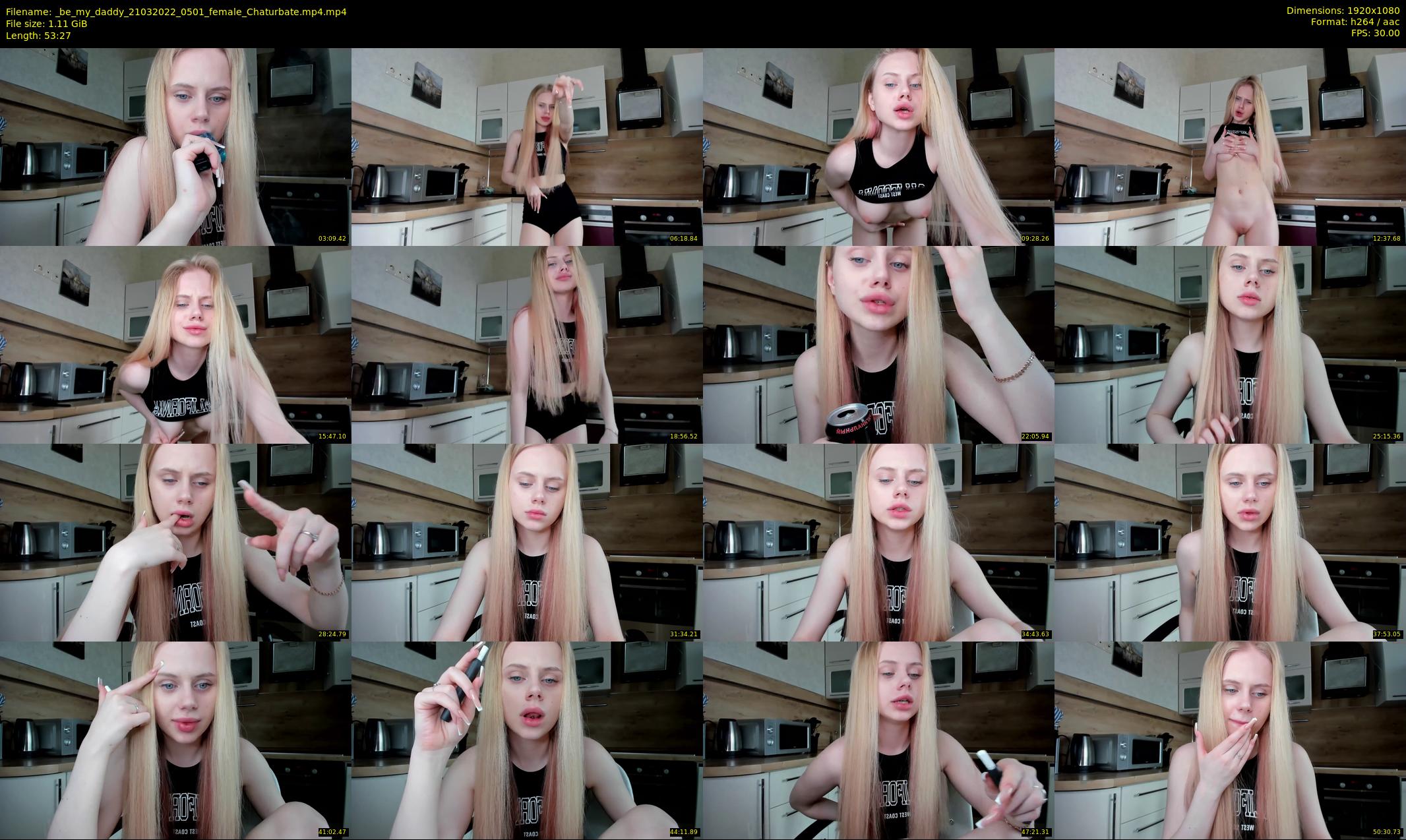 _be_my_daddy — 54 minute Chaturbate female cam show recording, 1080p, Mar 21, 2022
