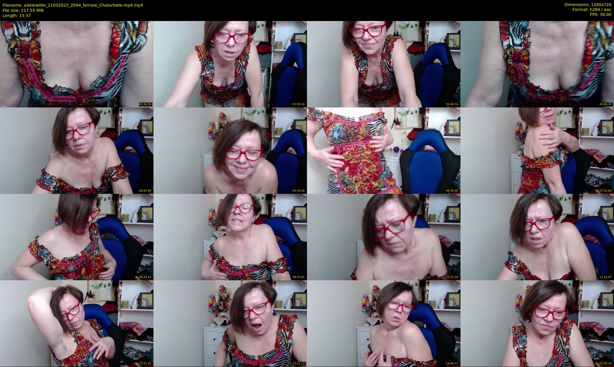 adelewildx — 16 minute Chaturbate female cam show recording, 720p, Mar 21, 2022