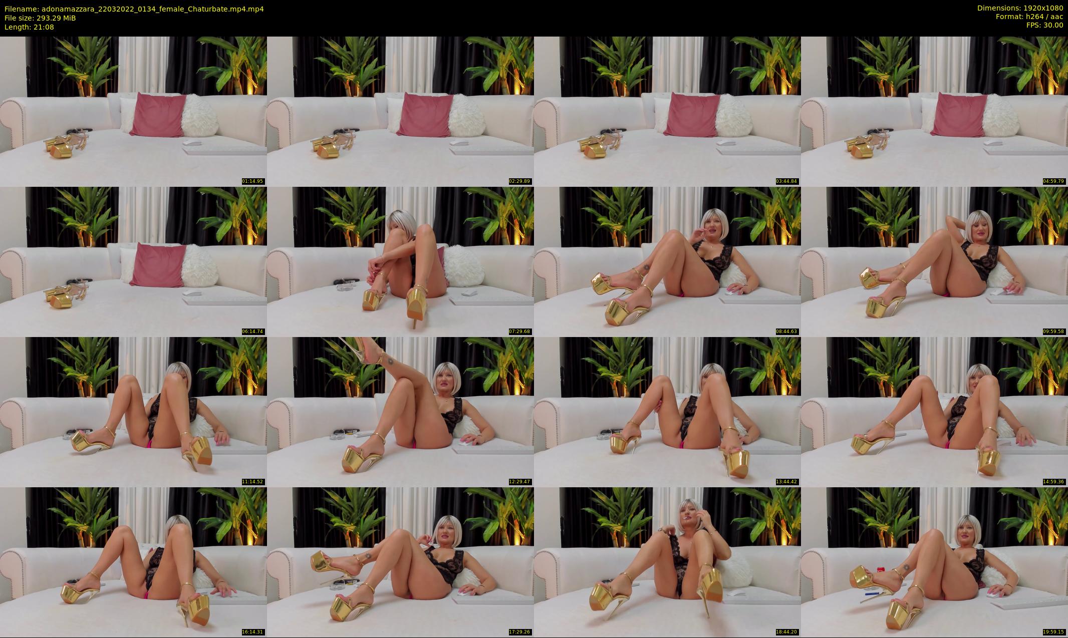 adonamazzara — 22 minute Chaturbate female cam show recording, 1080p, Mar 22, 2022