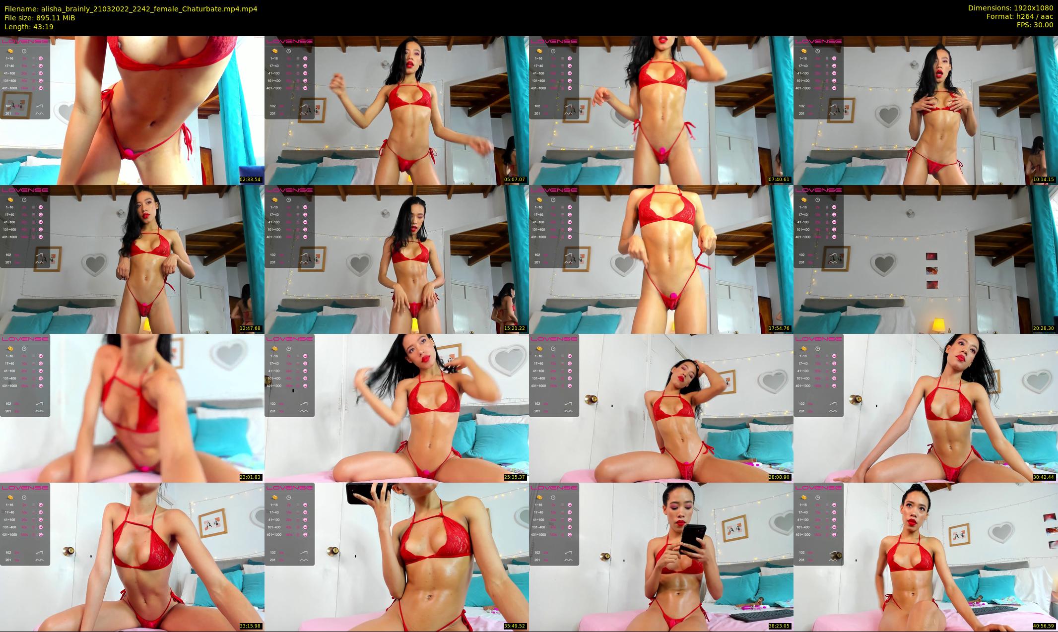 alisha_brainly — 44 minute Chaturbate female cam show recording, 1080p, Mar 21, 2022