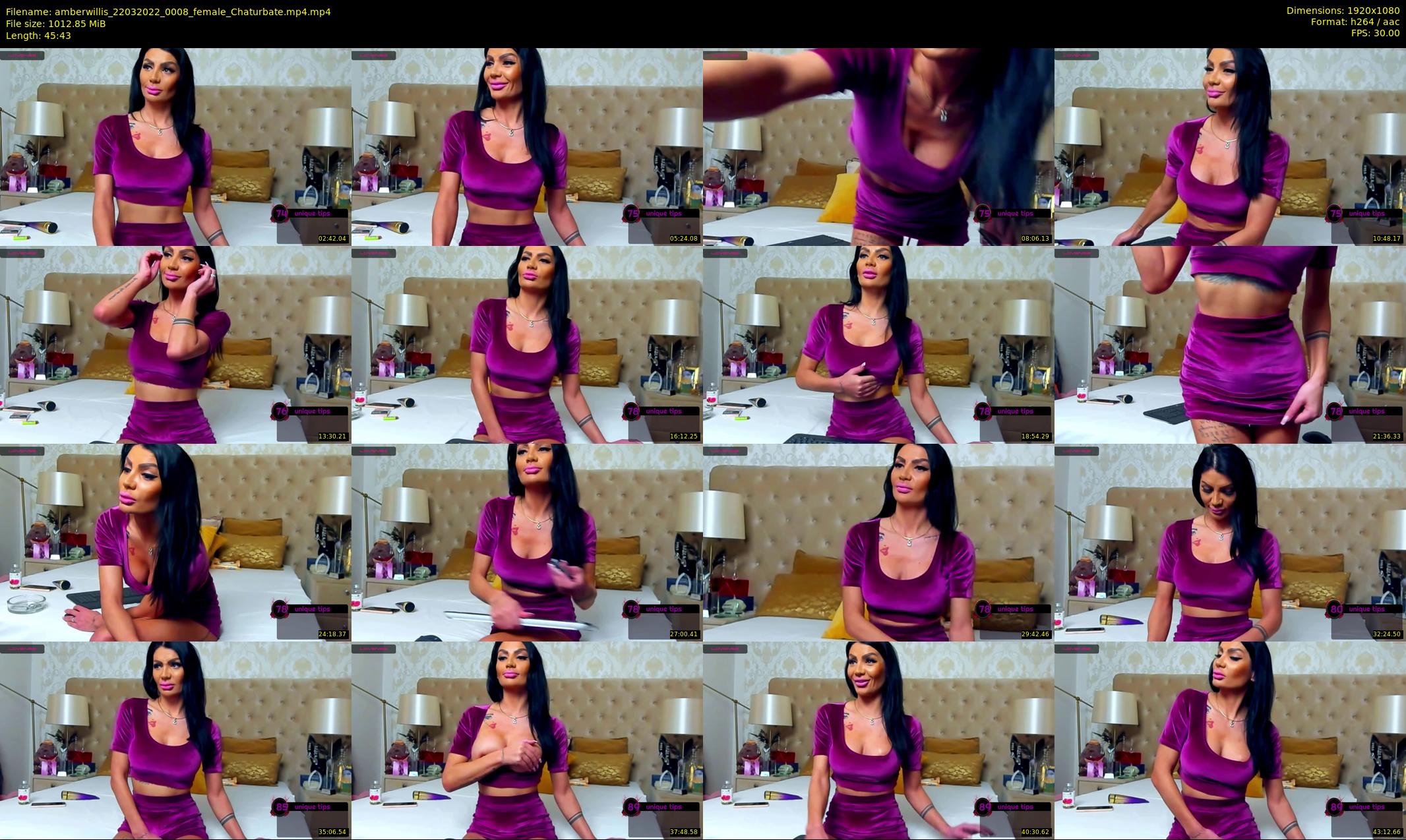 amberwillis — 46 minute Chaturbate female cam show recording, 1080p, Mar 22, 2022