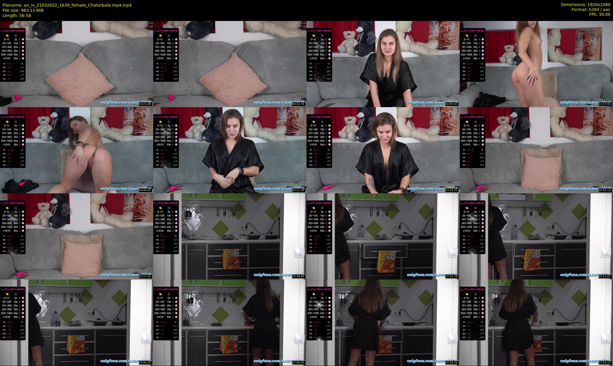 an_iv — 57 minute Chaturbate female cam show recording, 1080p, Mar 21, 2022
