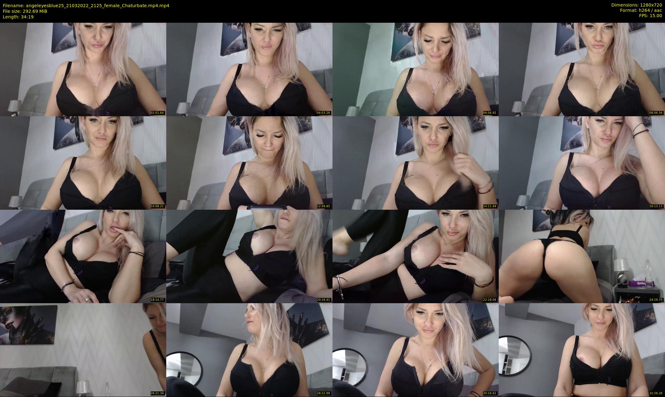 angeleyesblue25 — 35 minute Chaturbate female cam show recording, 720p, Mar 21, 2022