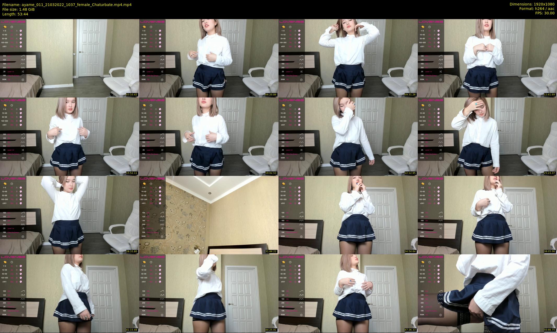 ayame_011 — 54 minute Chaturbate female cam show recording, 1080p, Mar 21, 2022