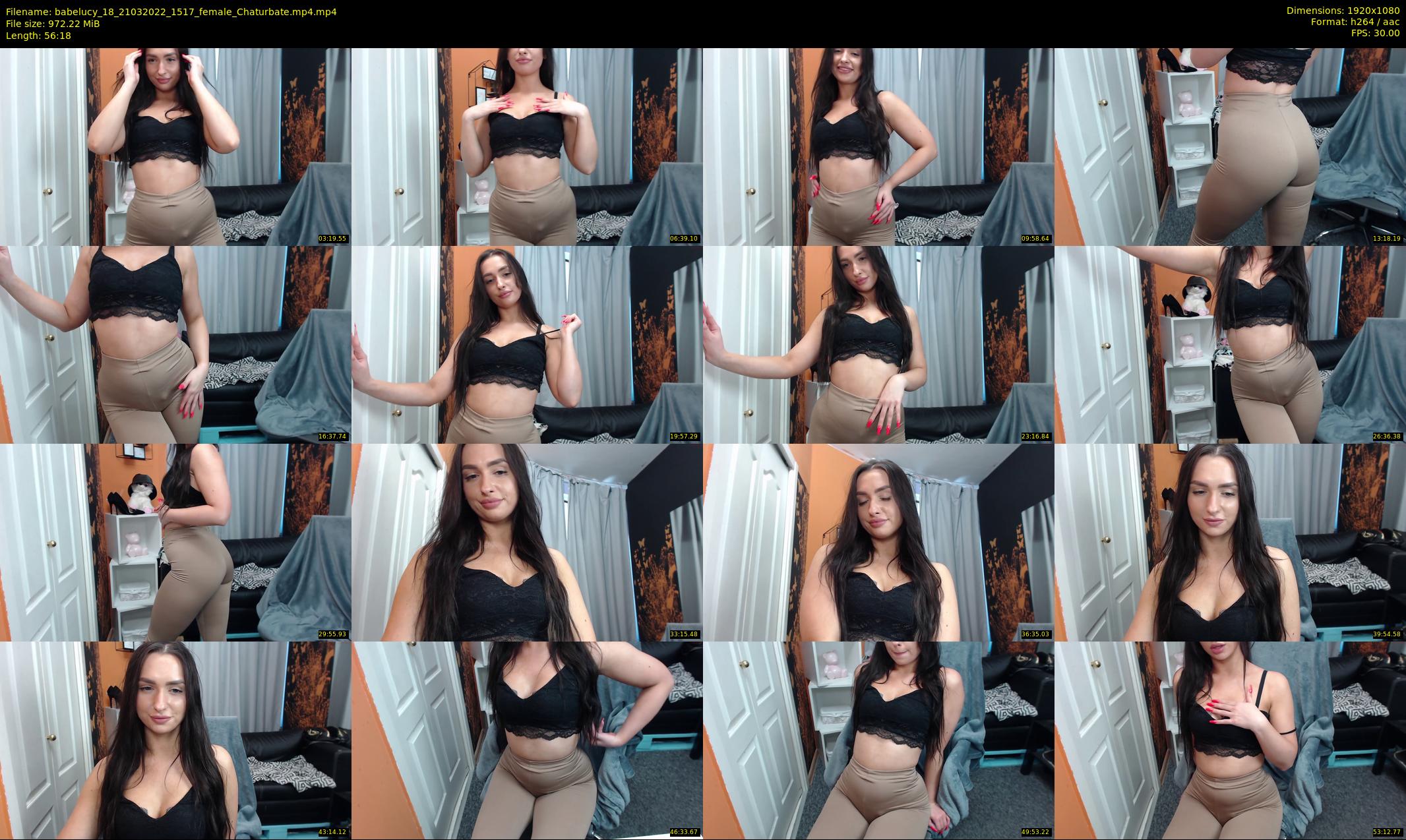 babelucy_18 — 57 minute Chaturbate female cam show recording, 1080p, Mar 21, 2022