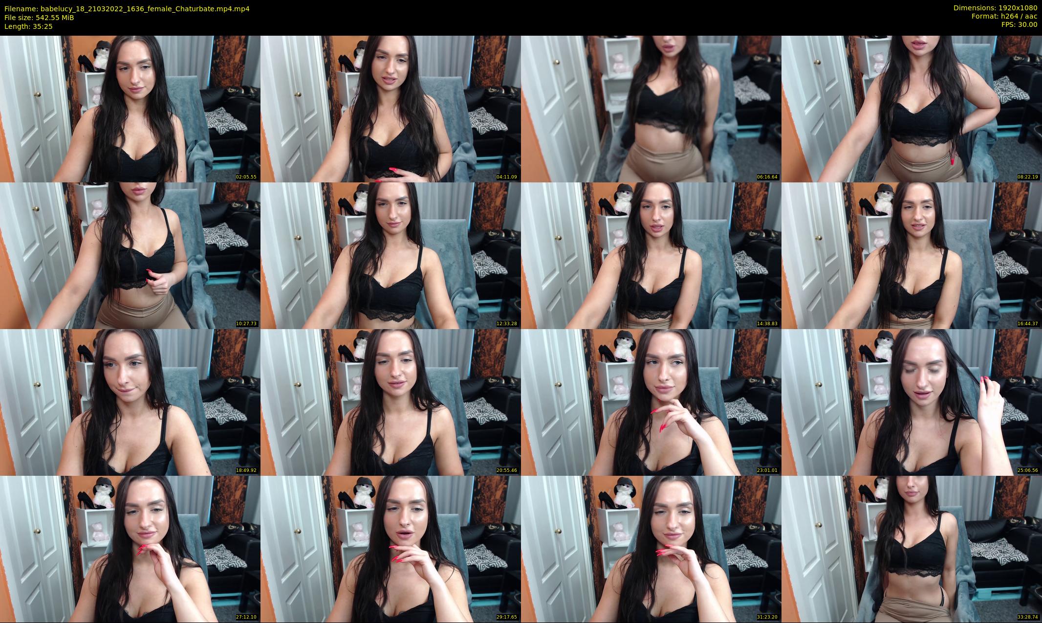 babelucy_18 — 36 minute Chaturbate female cam show recording, 1080p, Mar 21, 2022