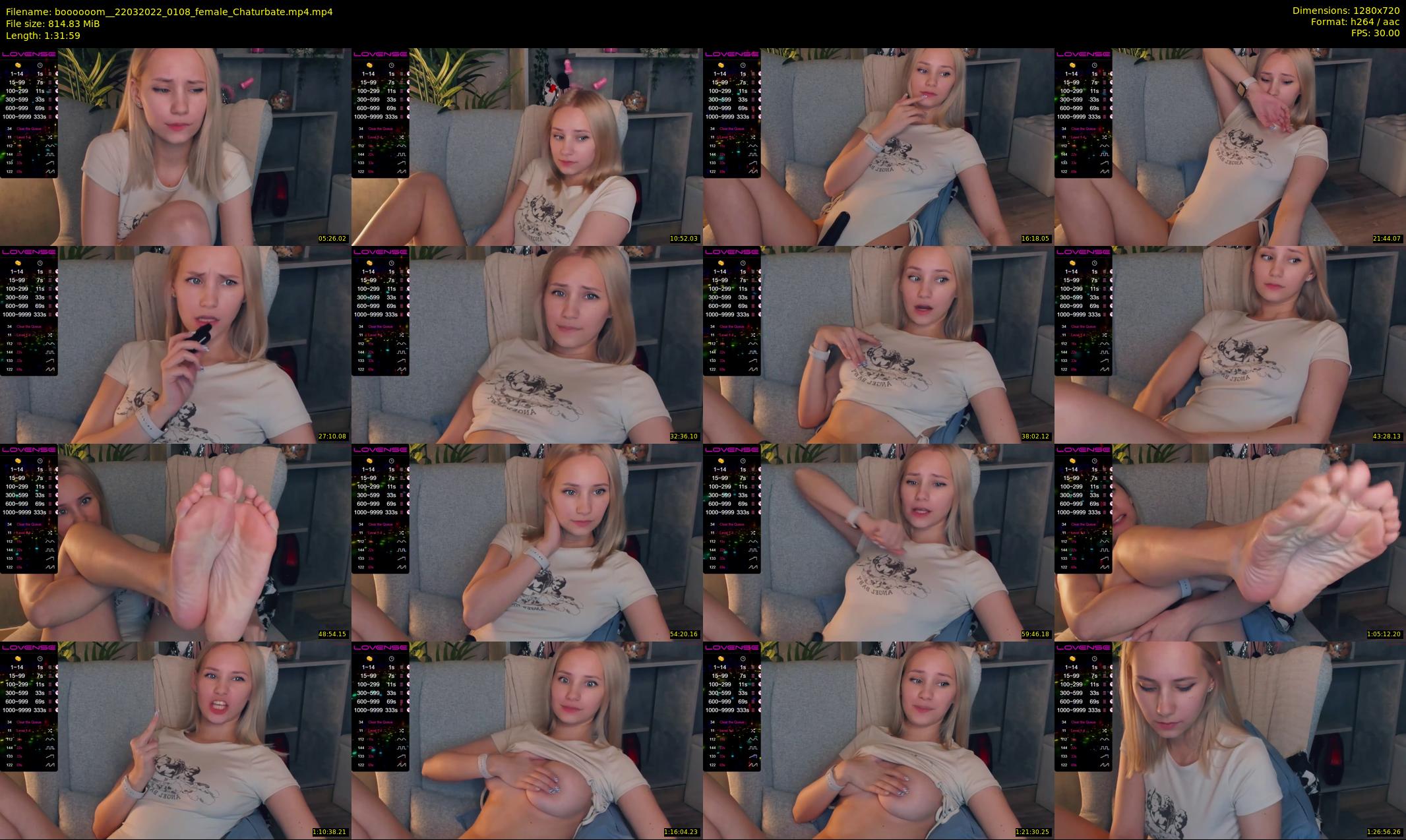 boooooom_ — 92 minute Chaturbate female cam show recording, 720p, Mar 22, 2022