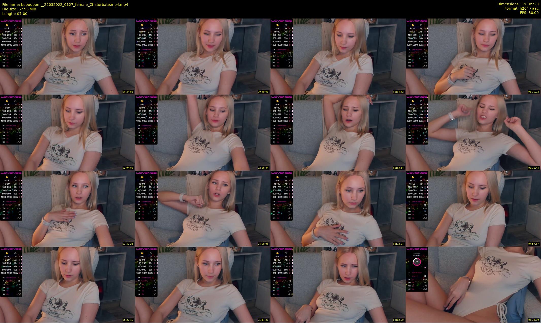 boooooom_ — 7 minute Chaturbate female cam show recording, 720p, Mar 22, 2022