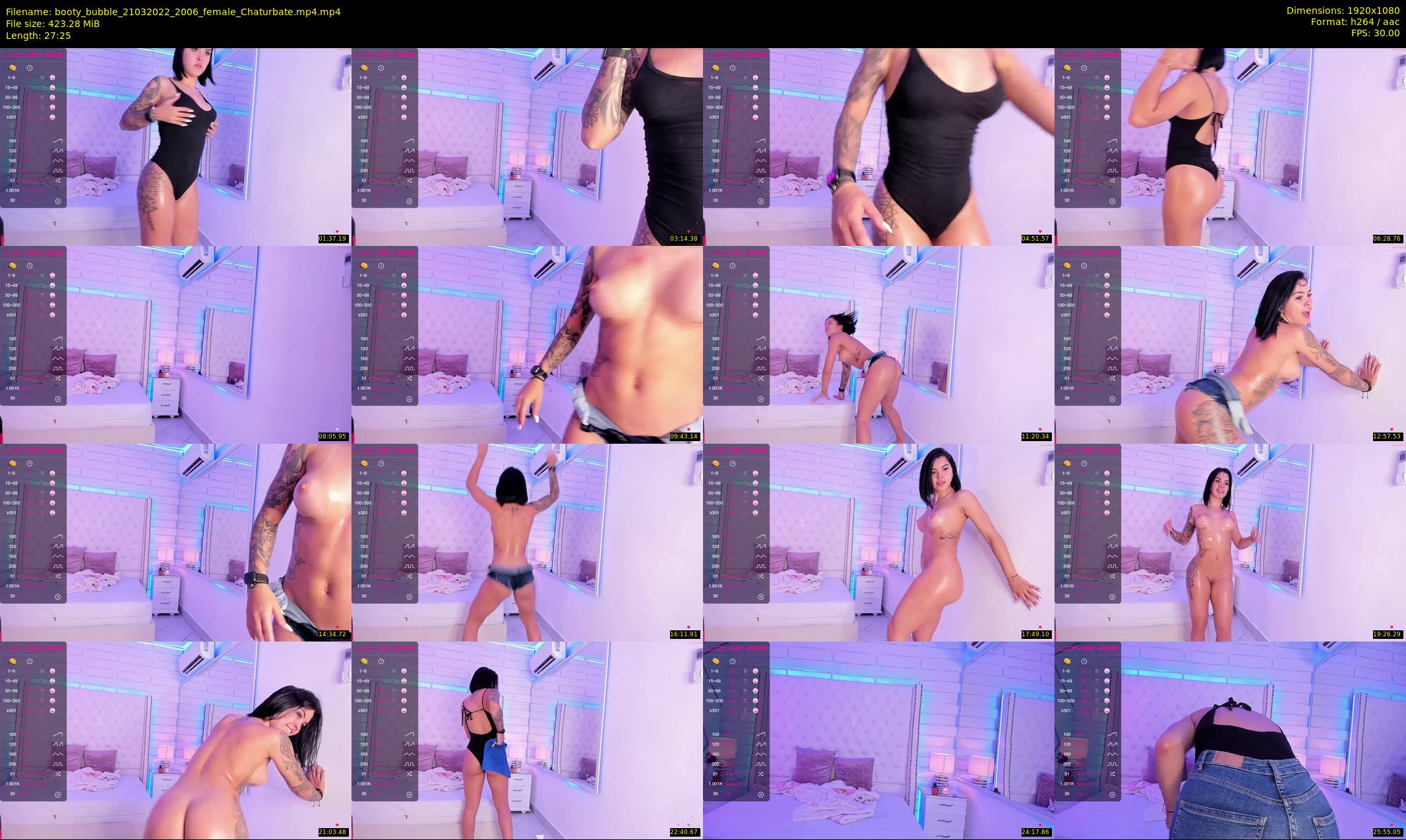 booty_bubble — 28 minute Chaturbate female cam show recording, 1080p, Mar 21, 2022