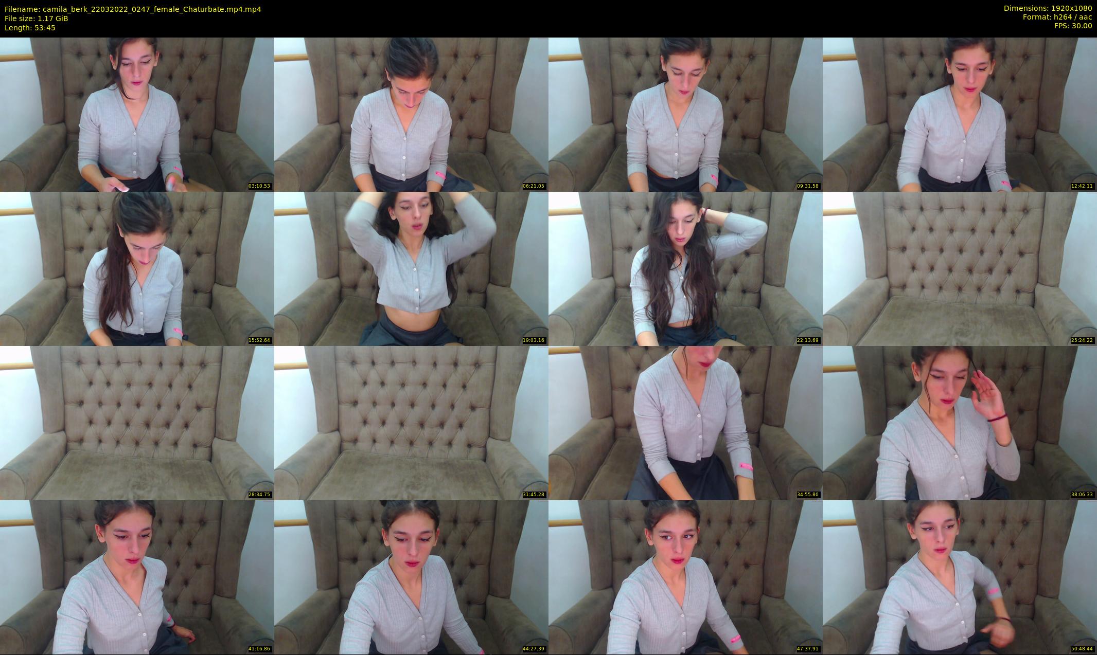 camila_berk — 54 minute Chaturbate female cam show recording, 1080p, Mar 22, 2022