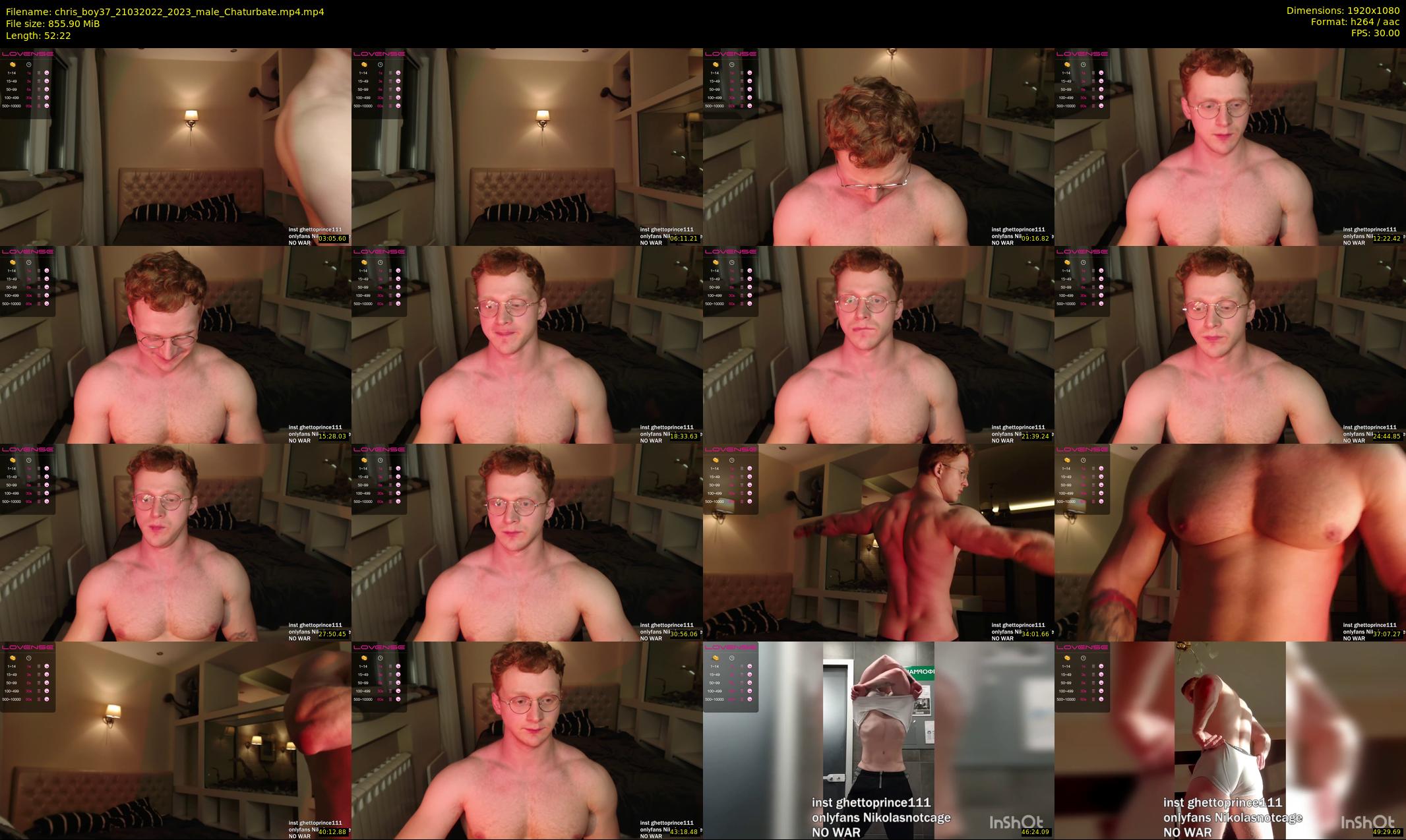 chris_boy37 — 53 minute Chaturbate male cam show recording, 1080p, Mar 21, 2022
