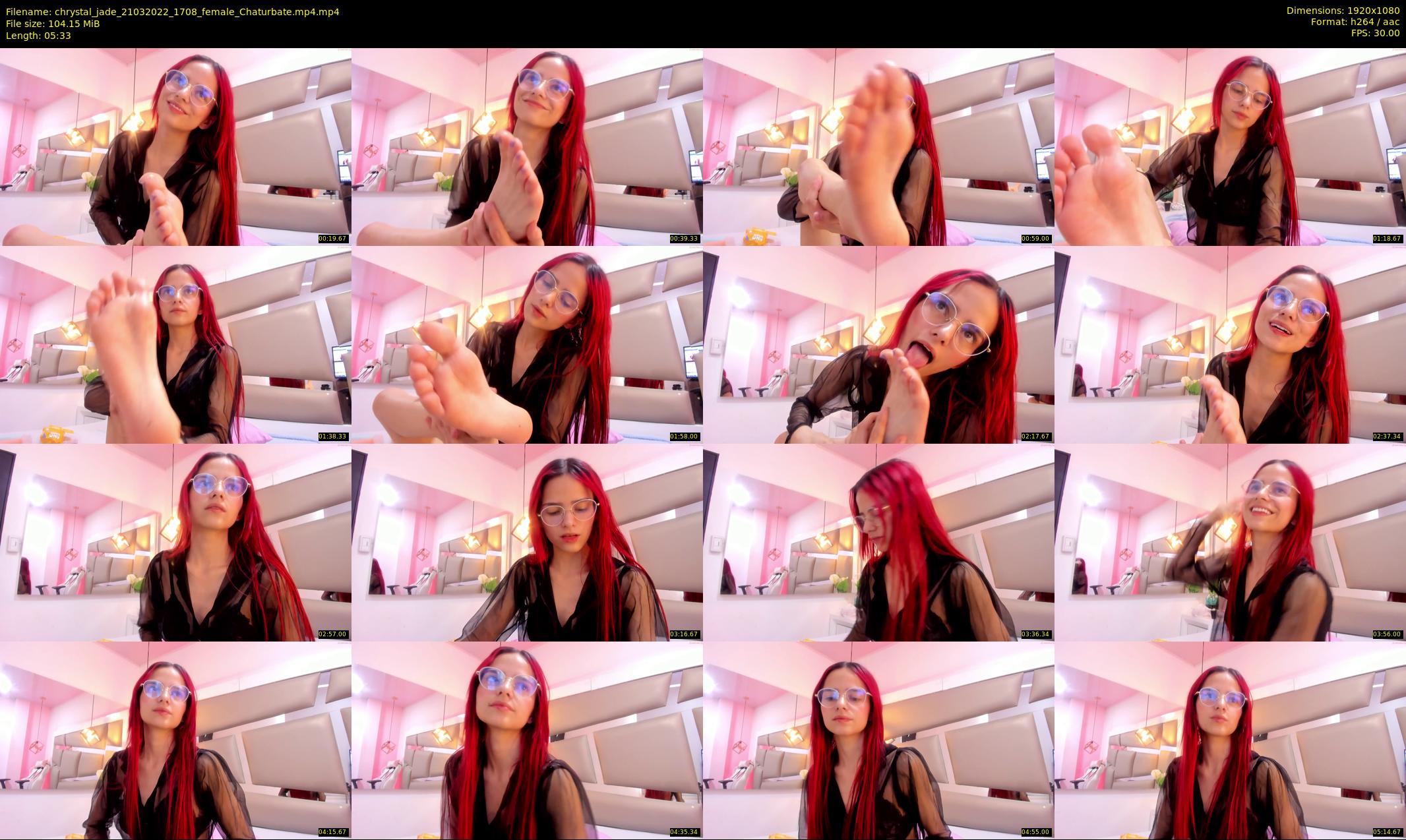 chrystal_jade — 6 minute Chaturbate female cam show recording, 1080p, Mar 21, 2022