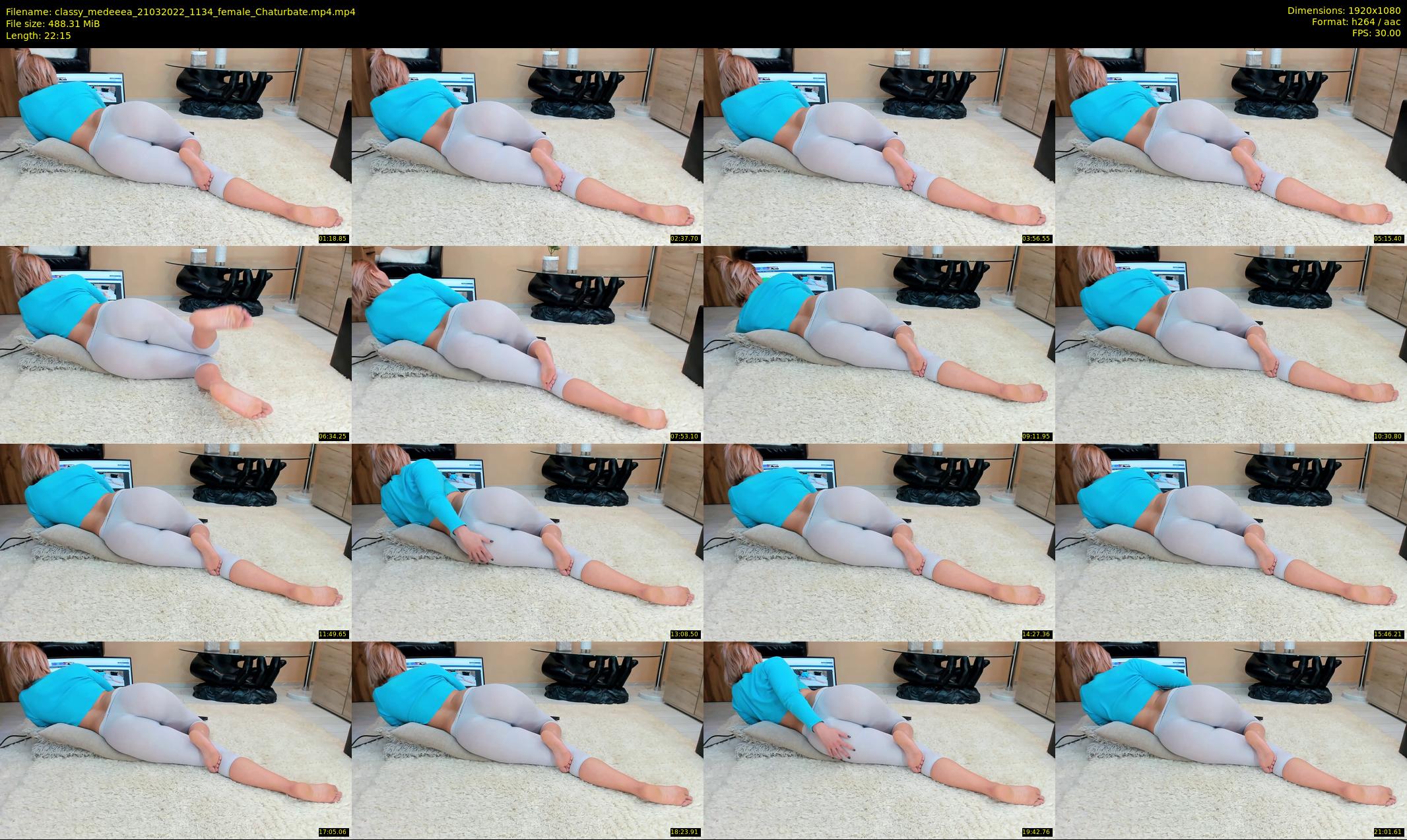 classy_medeeea — 23 minute Chaturbate female cam show recording, 1080p, Mar 21, 2022