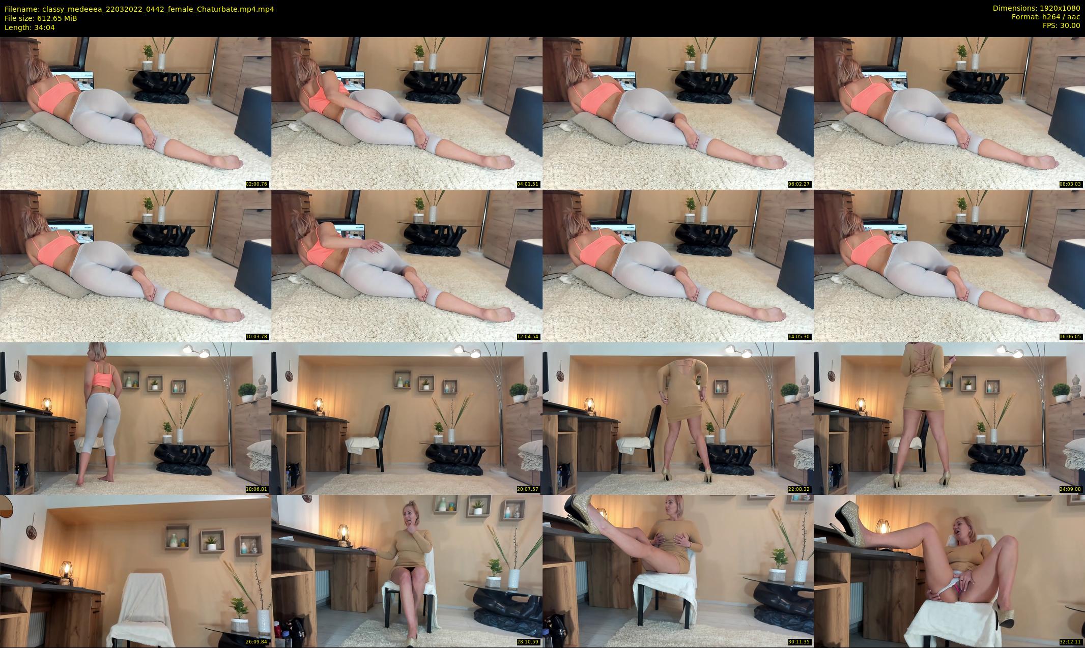 classy_medeeea — 35 minute Chaturbate female cam show recording, 1080p, Mar 22, 2022