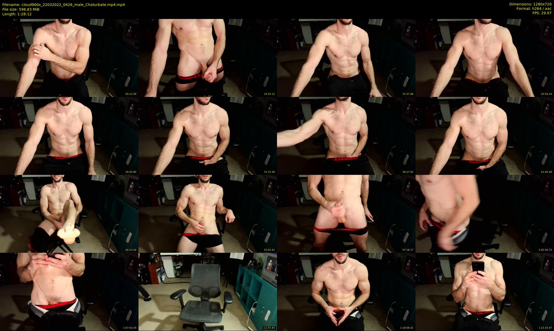cloud900x — 89 minute Chaturbate male cam show recording, 720p, Mar 22, 2022