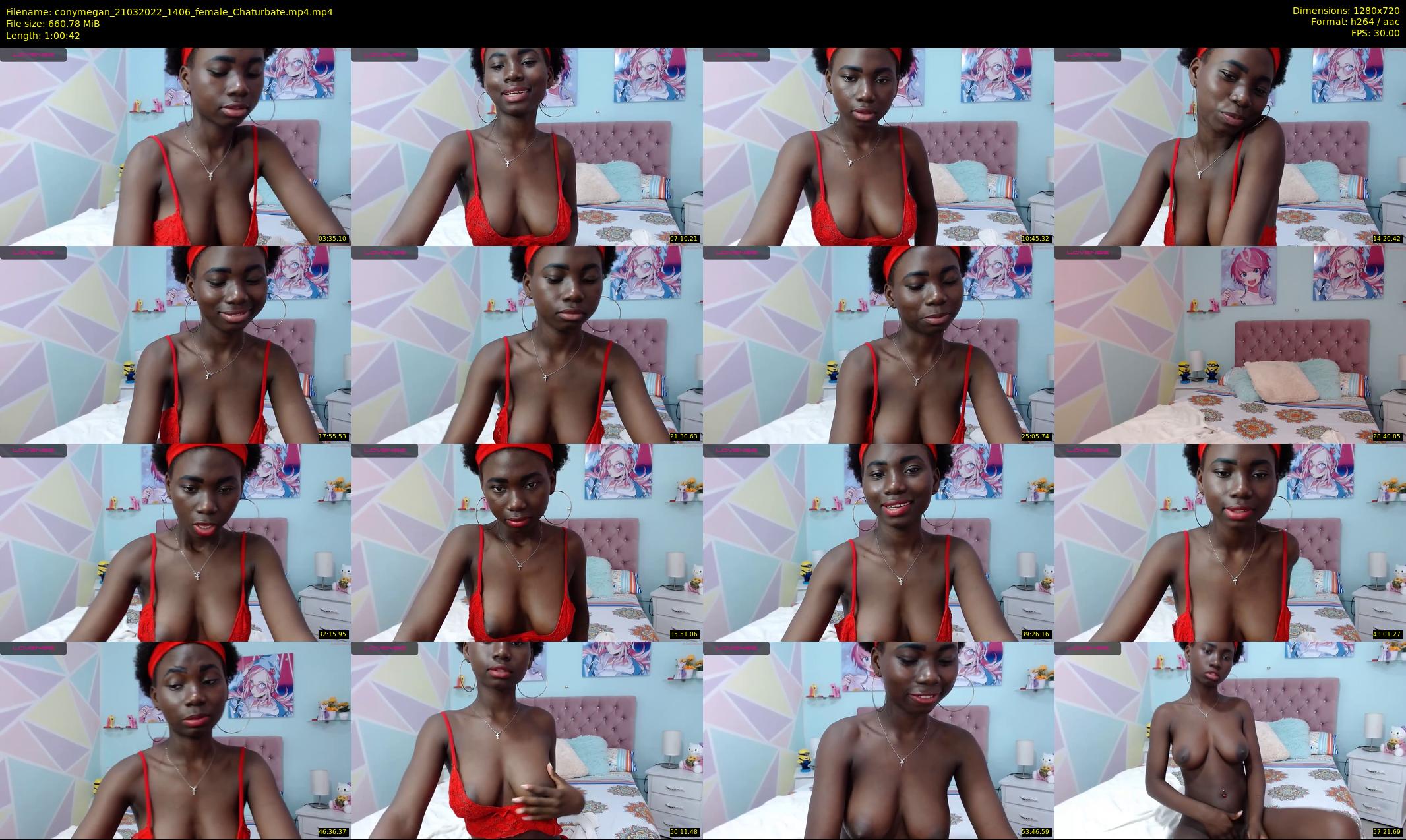 conymegan — 61 minute Chaturbate female cam show recording, 720p, Mar 21, 2022