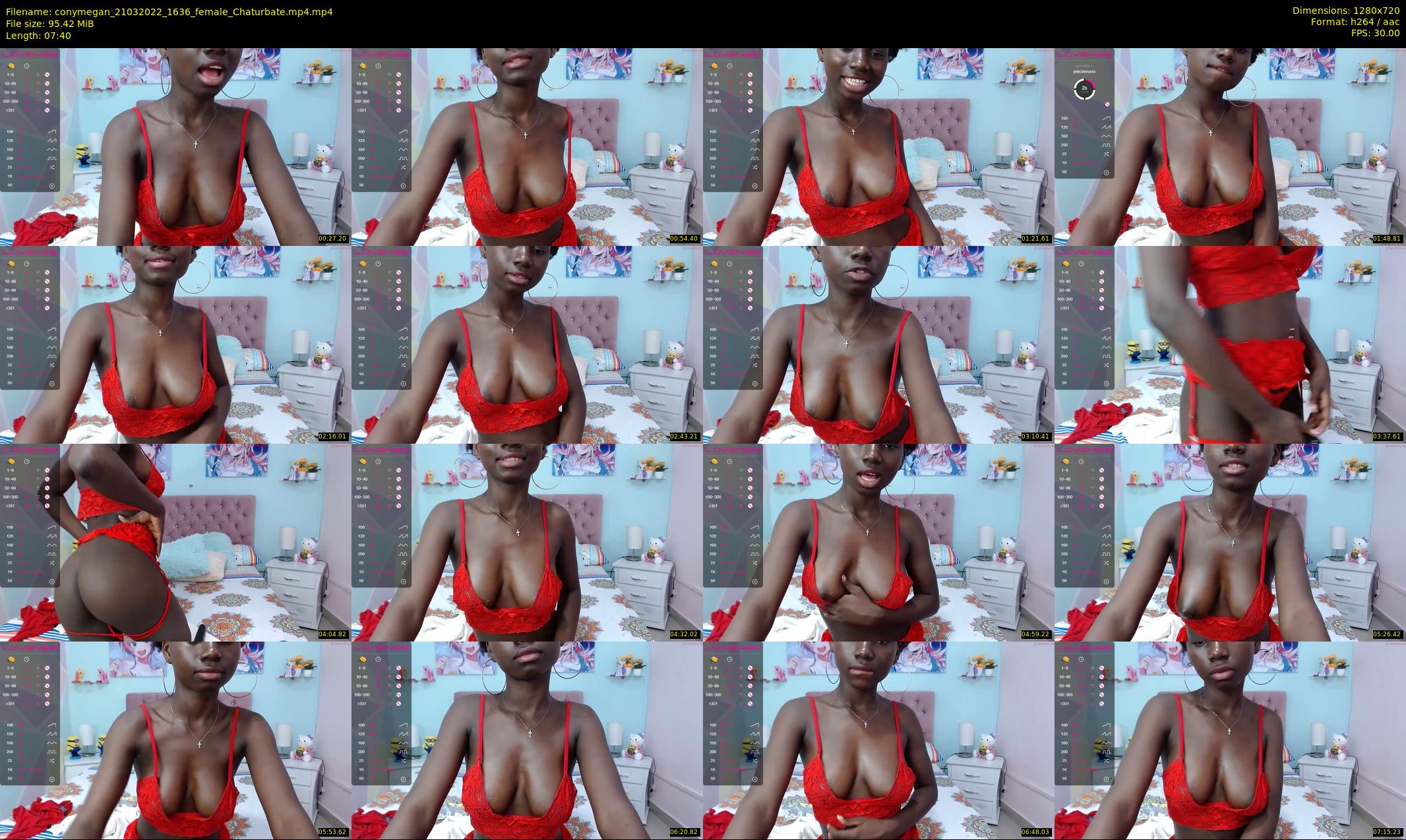 conymegan — 8 minute Chaturbate female cam show recording, 720p, Mar 21, 2022