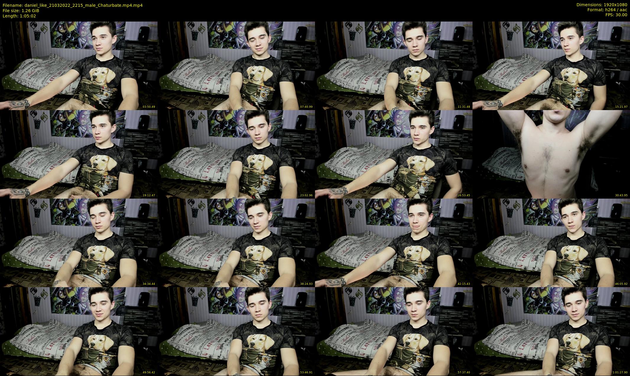 daniel_like — 66 minute Chaturbate male cam show recording, 1080p, Mar 21, 2022