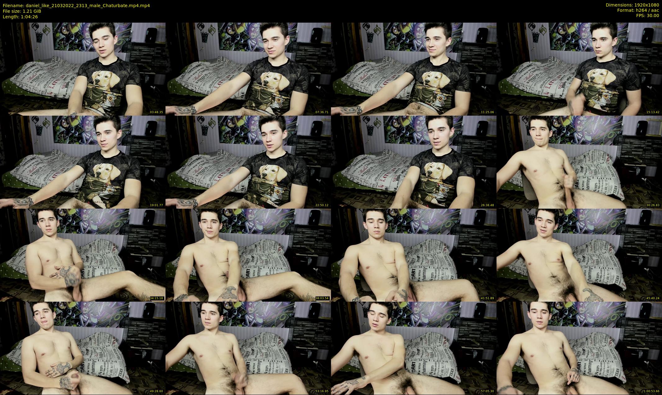 daniel_like — 65 minute Chaturbate male cam show recording, 1080p, Mar 21, 2022