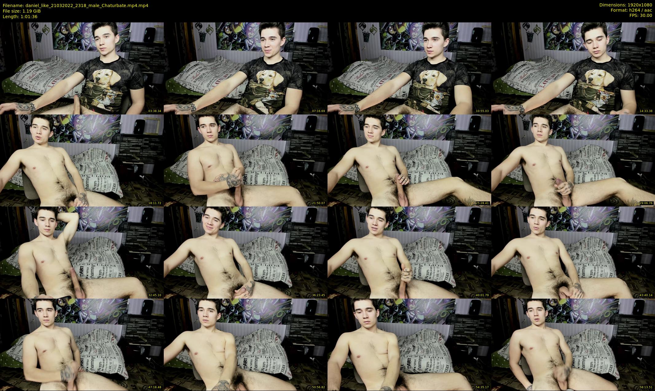 daniel_like — 62 minute Chaturbate male cam show recording, 1080p, Mar 21, 2022