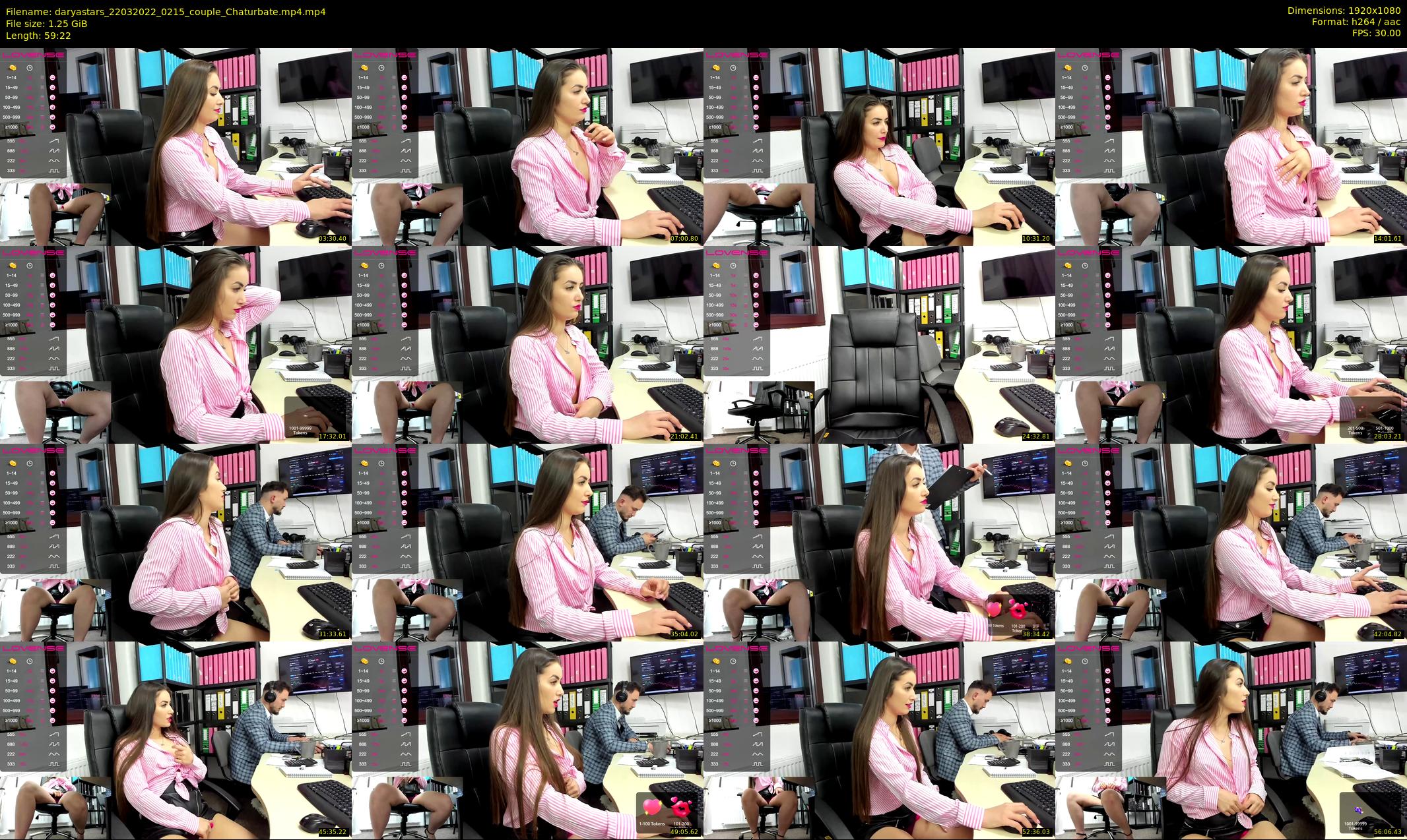 daryastars — 60 minute Chaturbate couple cam show recording, 1080p, Mar 22, 2022