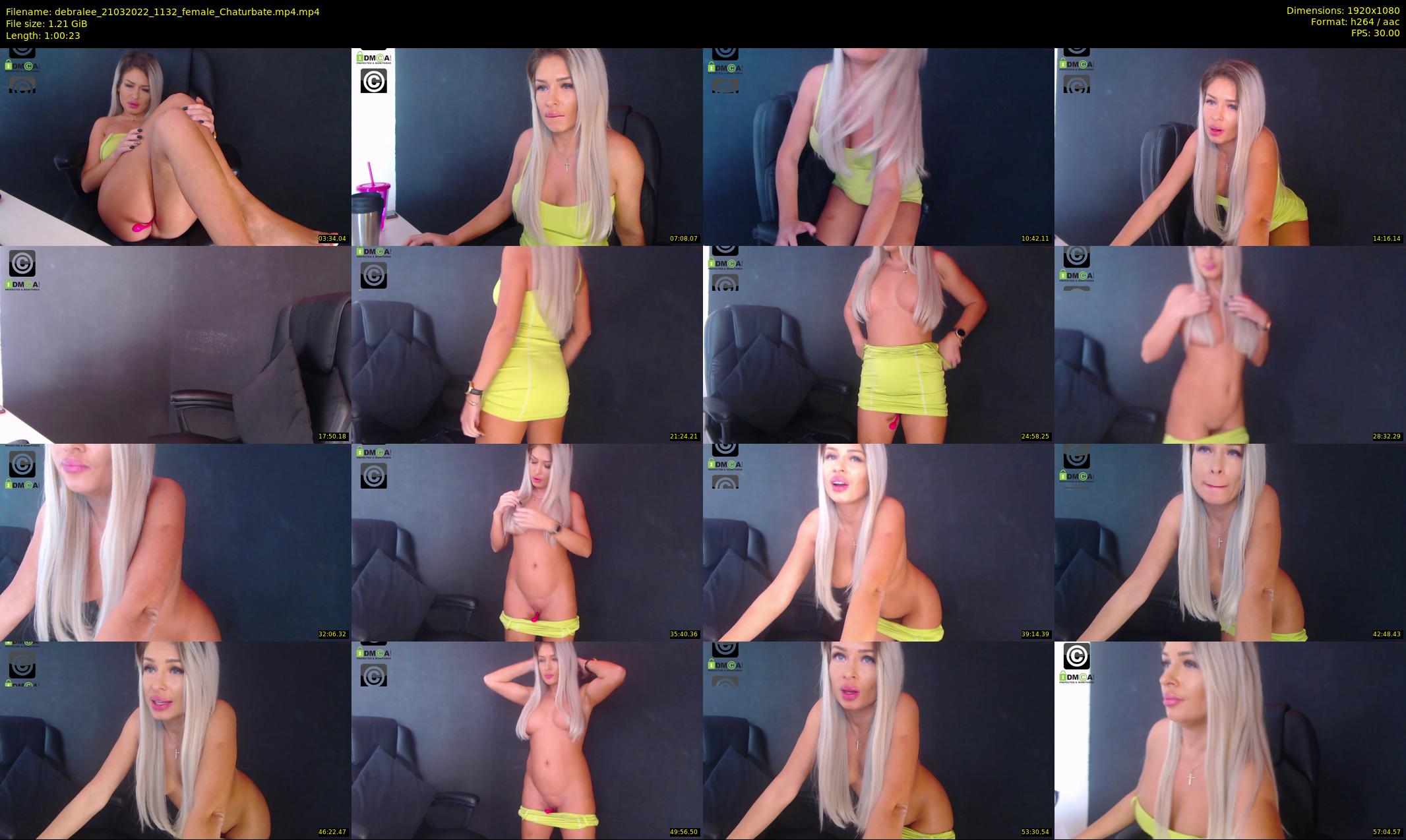 debralee — 61 minute Chaturbate female cam show recording, 1080p, Mar 21, 2022