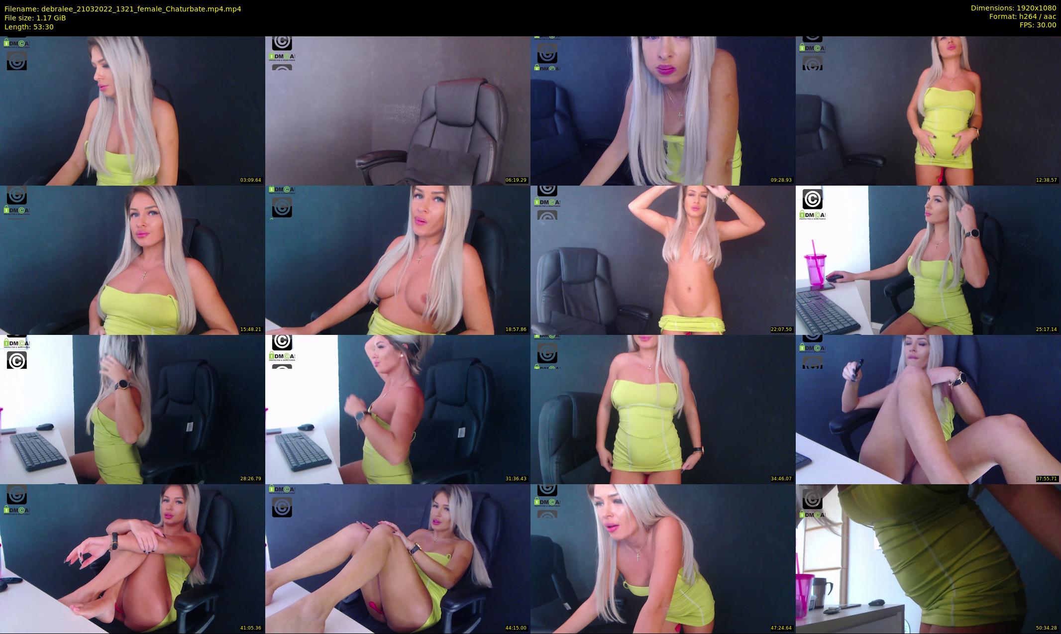 debralee — 54 minute Chaturbate female cam show recording, 1080p, Mar 21, 2022