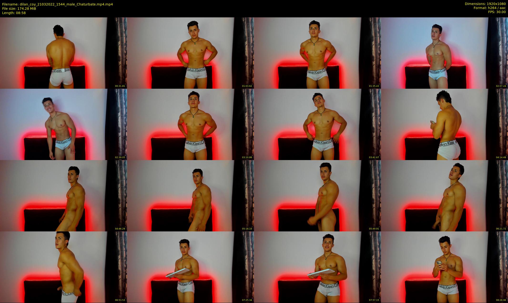 dilan_coy — 9 minute Chaturbate male cam show recording, 1080p, Mar 21, 2022