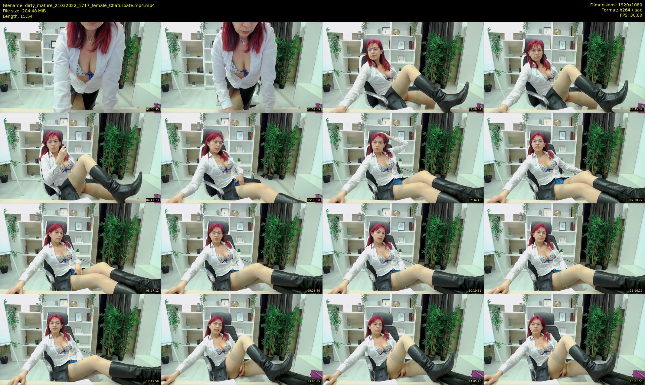 dirty_mature — 16 minute Chaturbate female cam show recording, 1080p, Mar 21, 2022