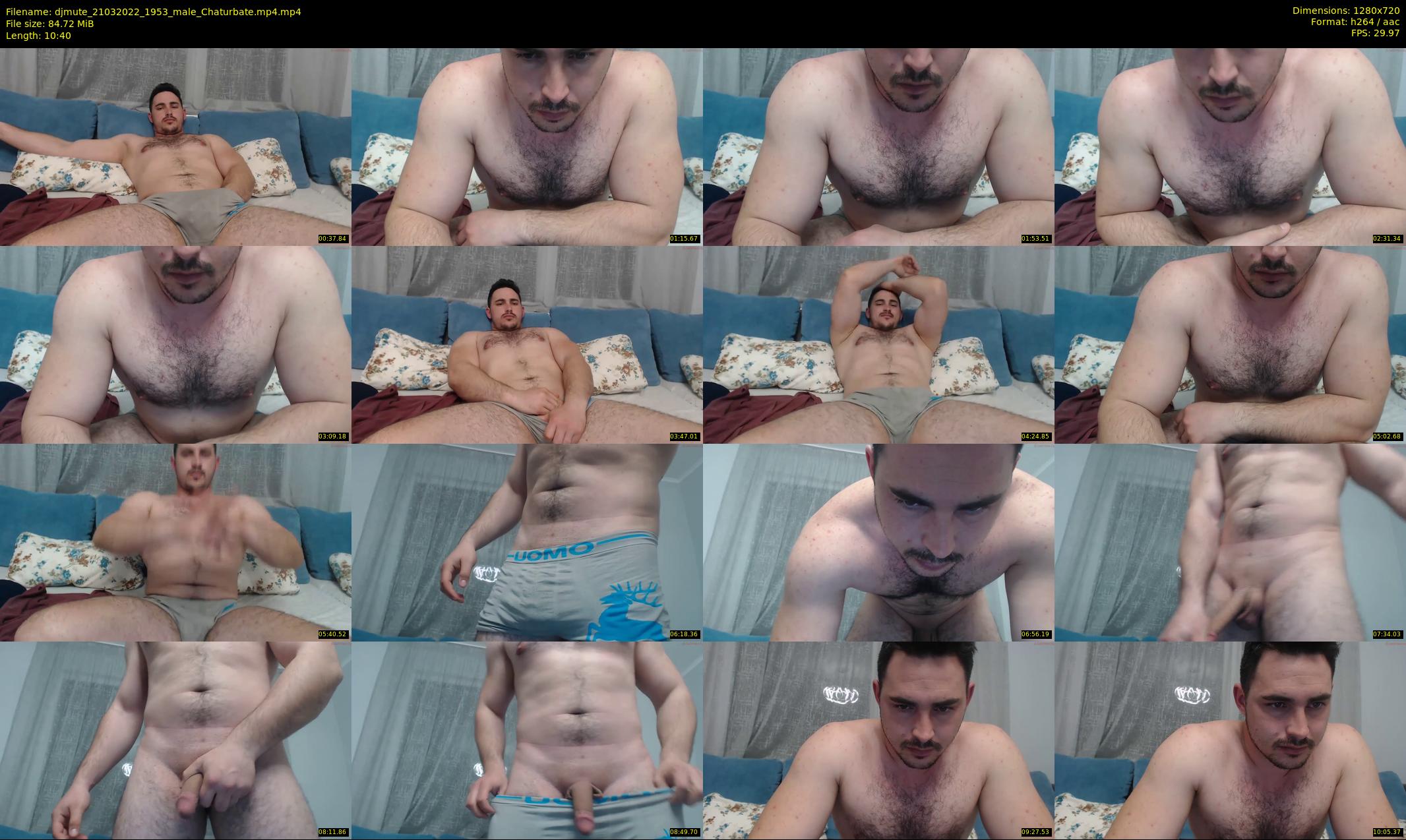djmute — 11 minute Chaturbate male cam show recording, 720p, Mar 21, 2022