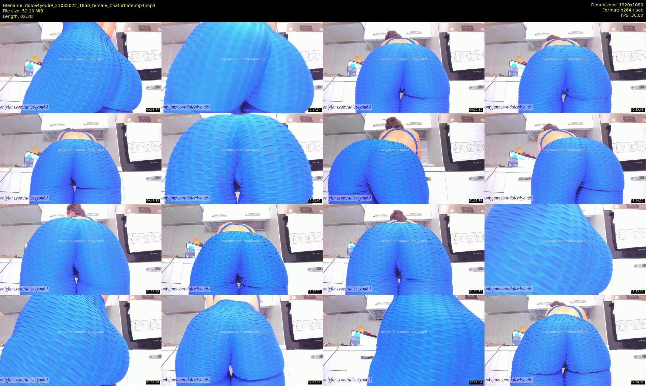 dolce4you69 — 3 minute Chaturbate female cam show recording, 1080p, Mar 21, 2022