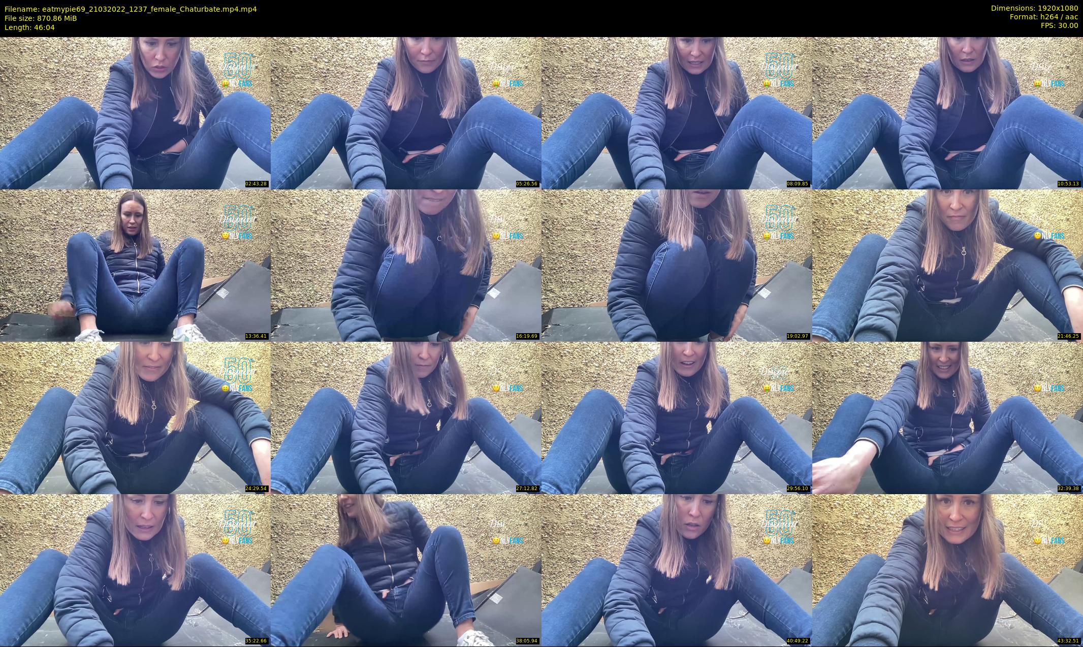 eatmypie69 — 47 minute Chaturbate female cam show recording, 1080p, Mar 21, 2022