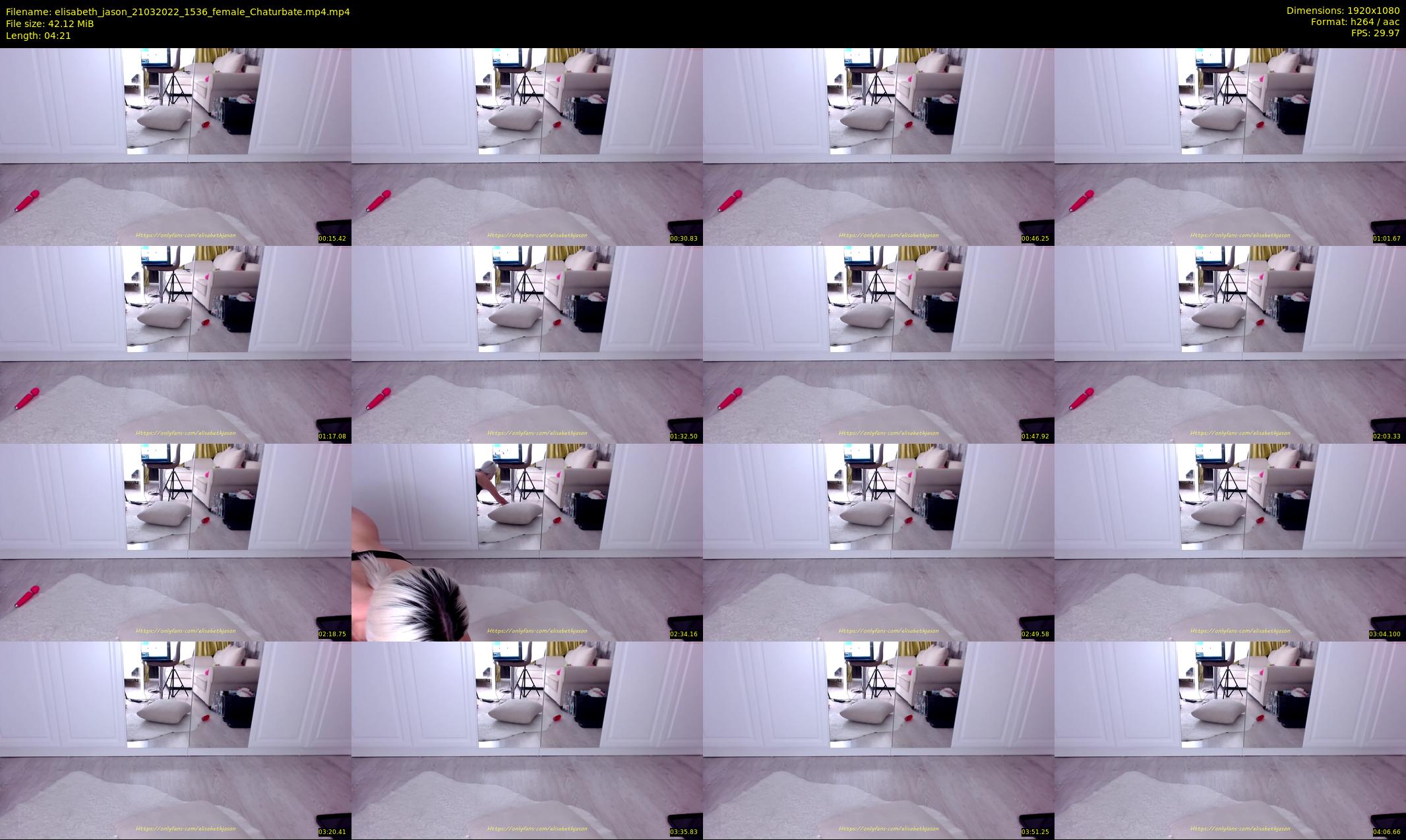 elisabeth_jason — 5 minute Chaturbate couple cam show recording, 1080p, Mar 21, 2022