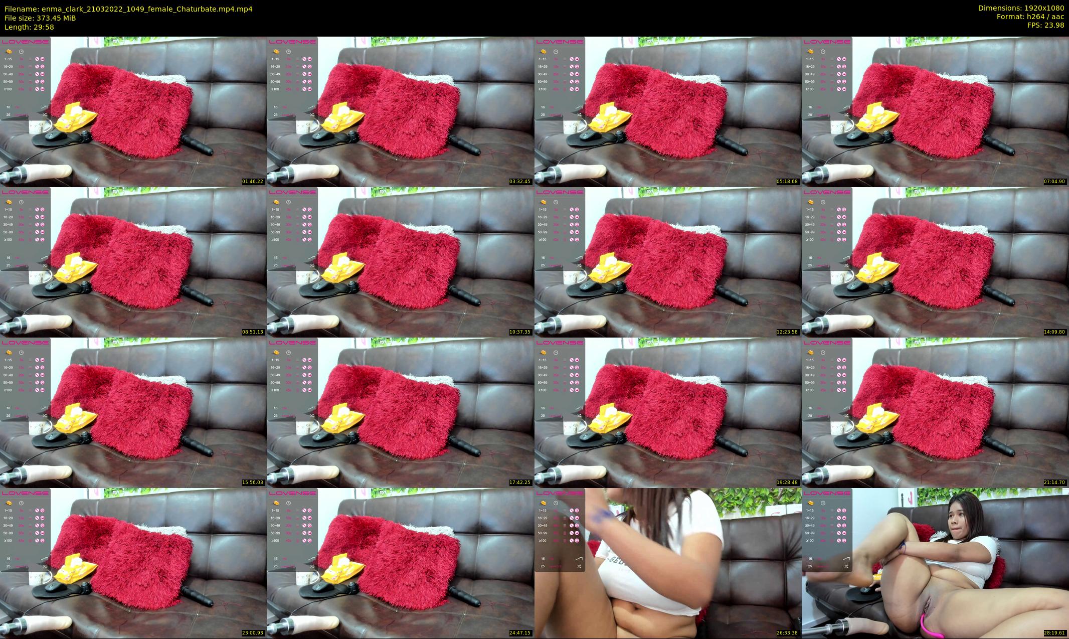enma_clark — 30 minute Chaturbate female cam show recording, 1080p, Mar 21, 2022