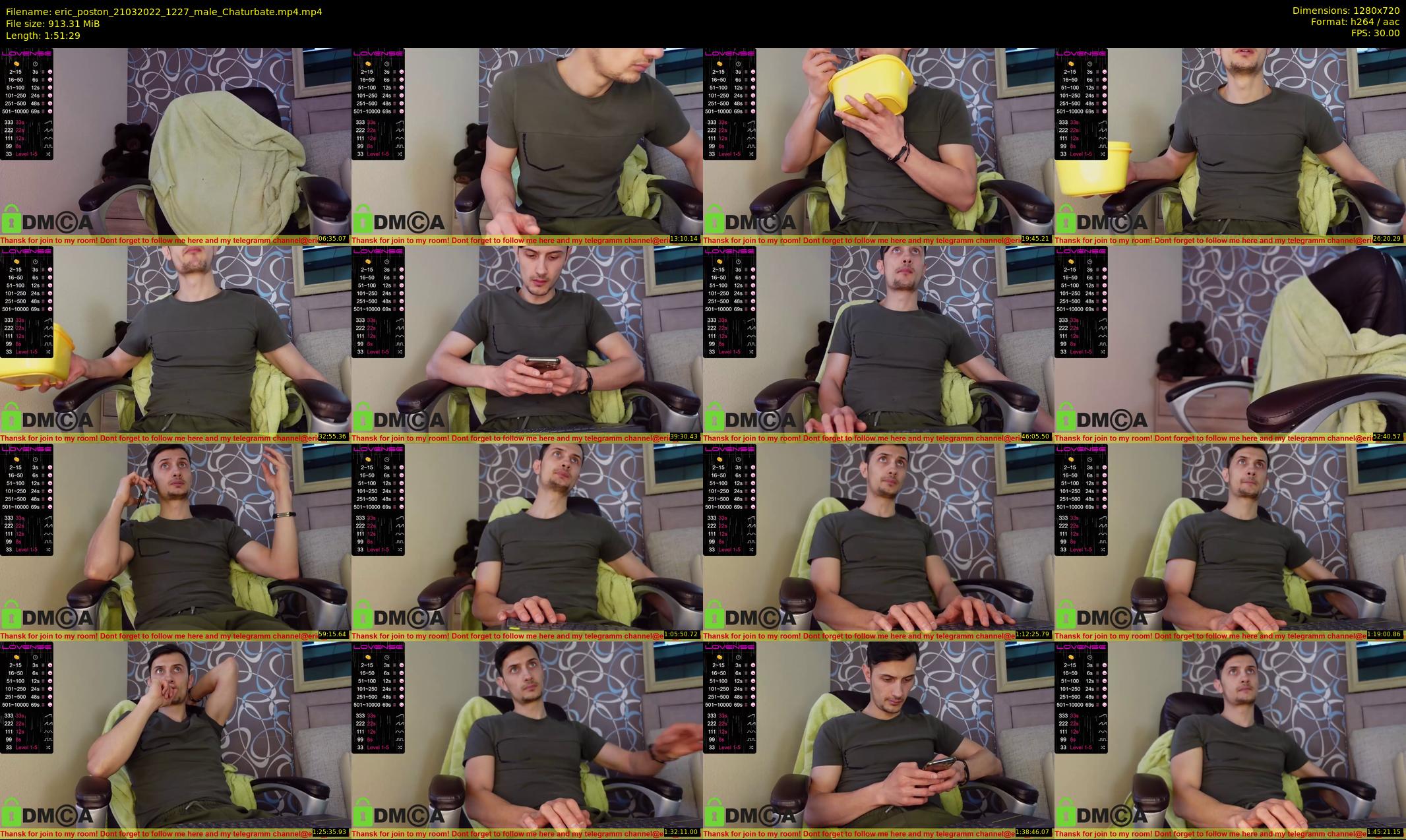 eric_poston — 112 minute Chaturbate male cam show recording, 720p, Mar 21, 2022