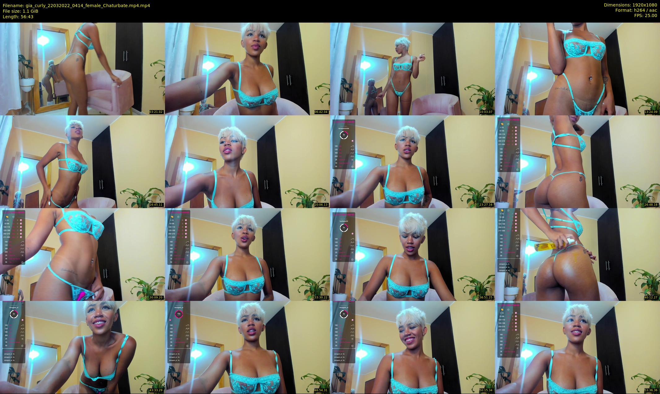 gia_curly — 57 minute Chaturbate female cam show recording, 1080p, Mar 22, 2022