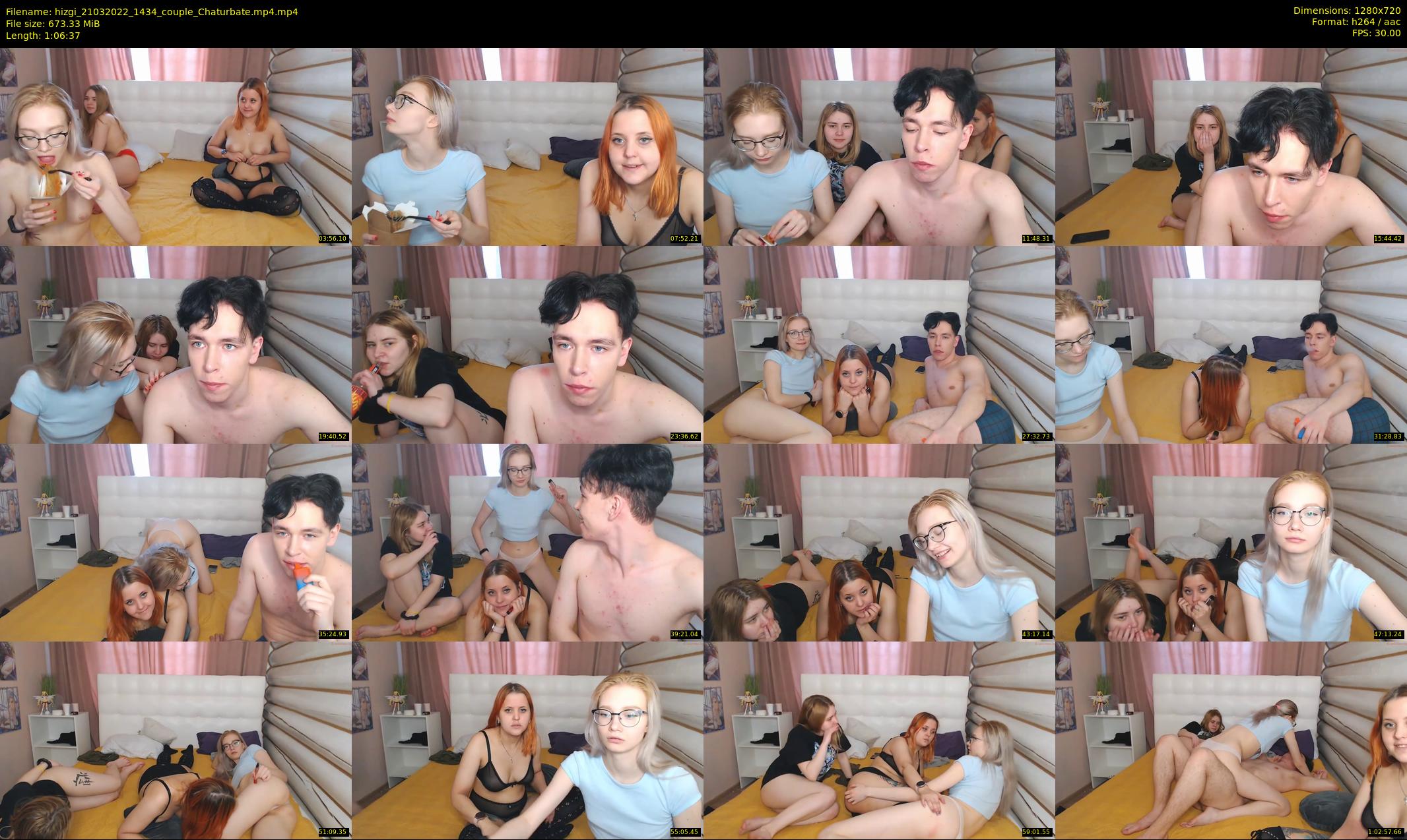 hizgi — 67 minute Chaturbate couple cam show recording, 720p, Mar 21, 2022