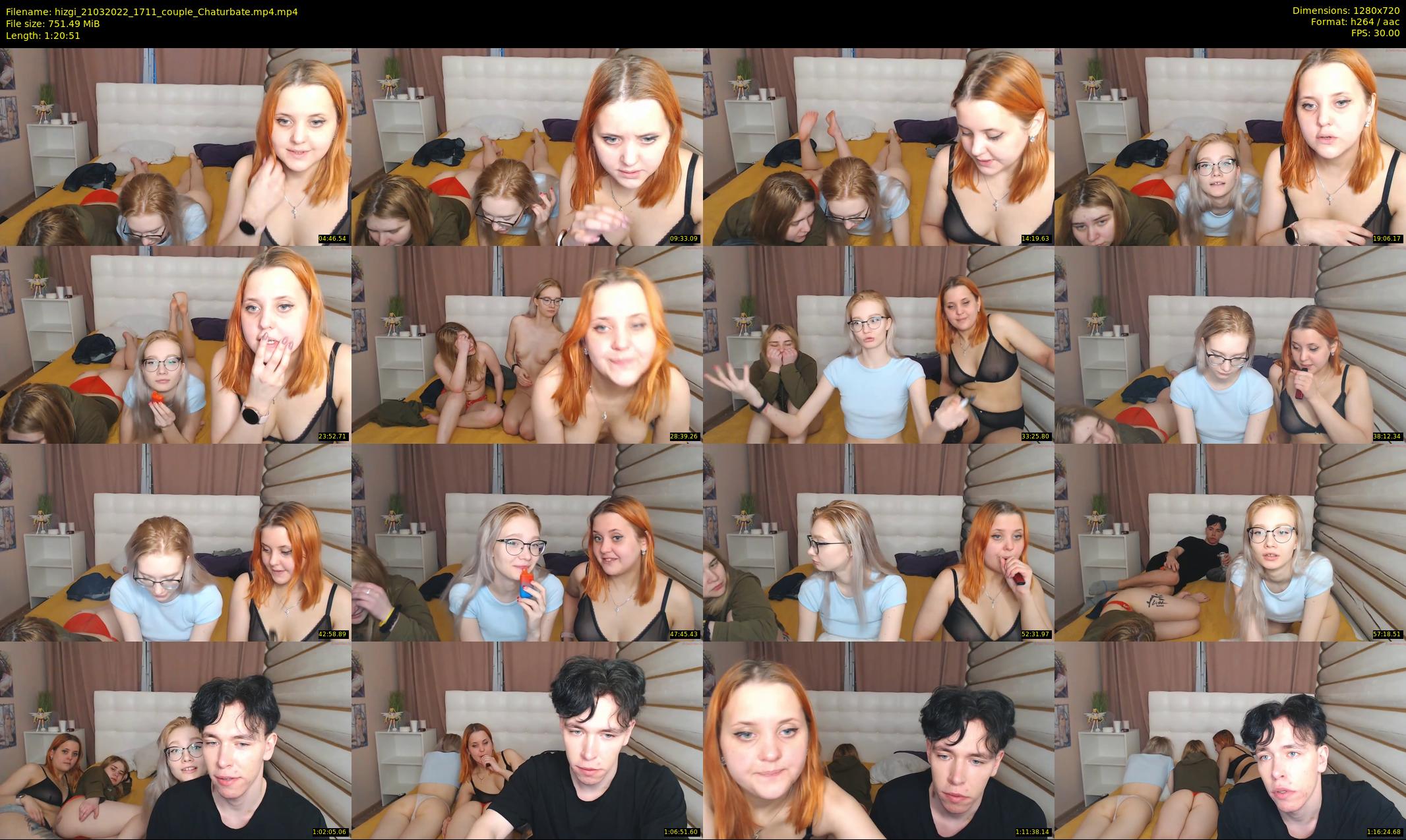 hizgi — 81 minute Chaturbate couple cam show recording, 720p, Mar 21, 2022