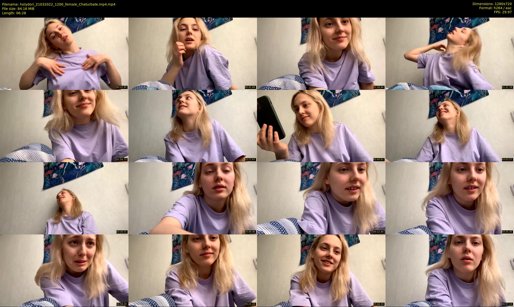 holydori — 7 minute Chaturbate female cam show recording, 720p, Mar 21, 2022