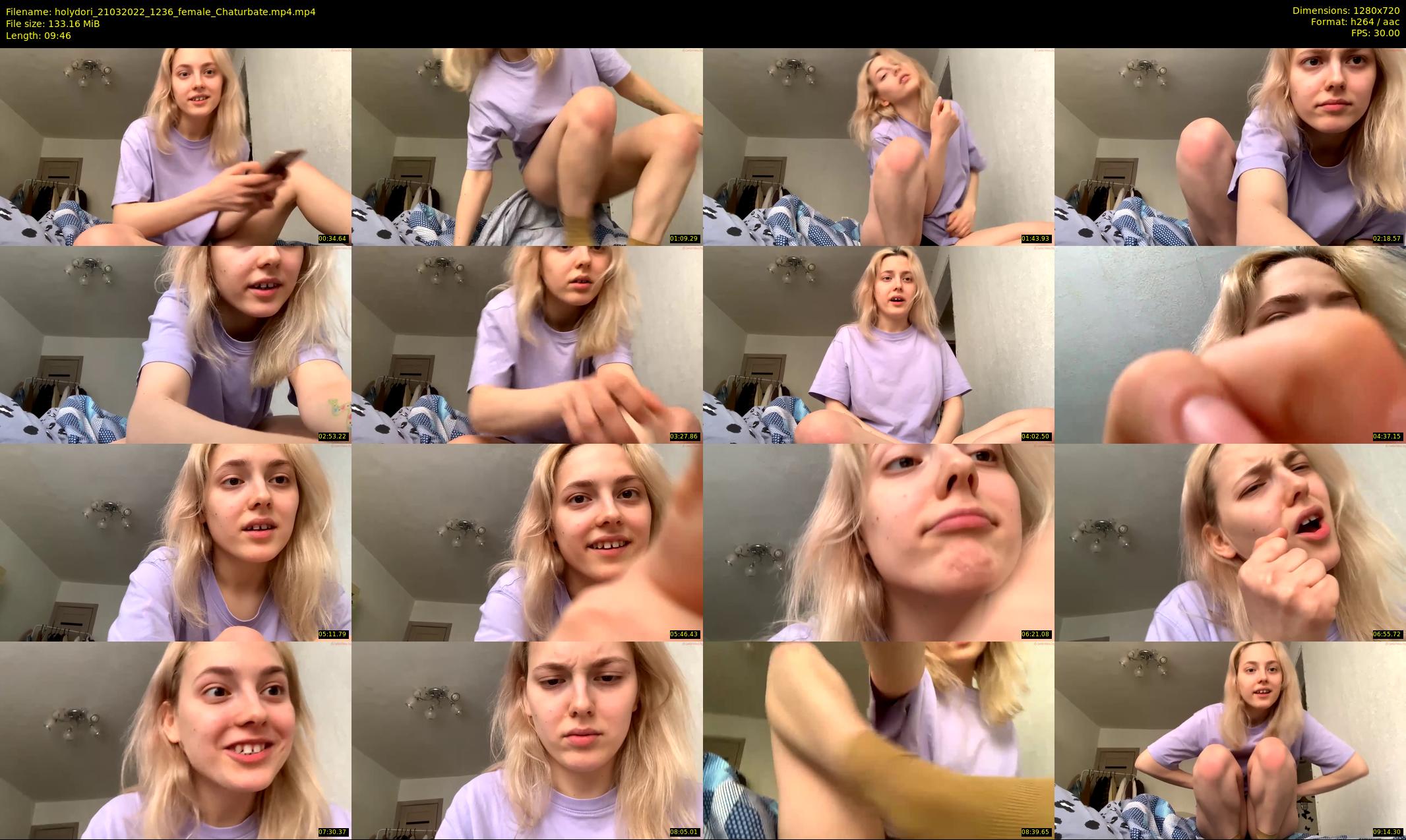holydori — 10 minute Chaturbate female cam show recording, 720p, Mar 21, 2022