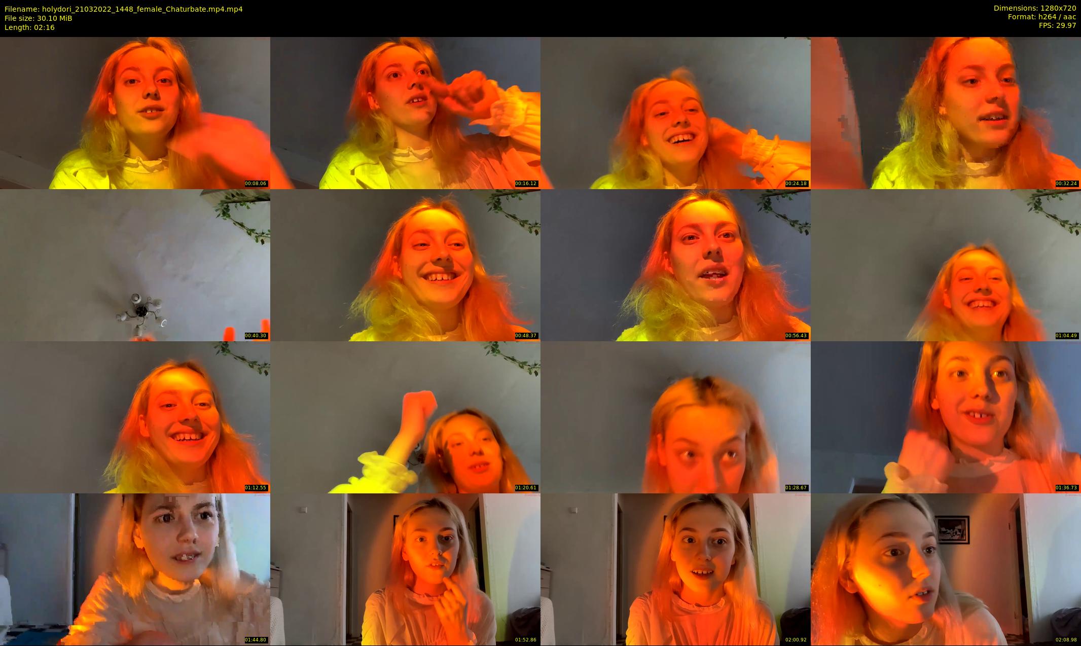 holydori — 3 minute Chaturbate female cam show recording, 720p, Mar 21, 2022