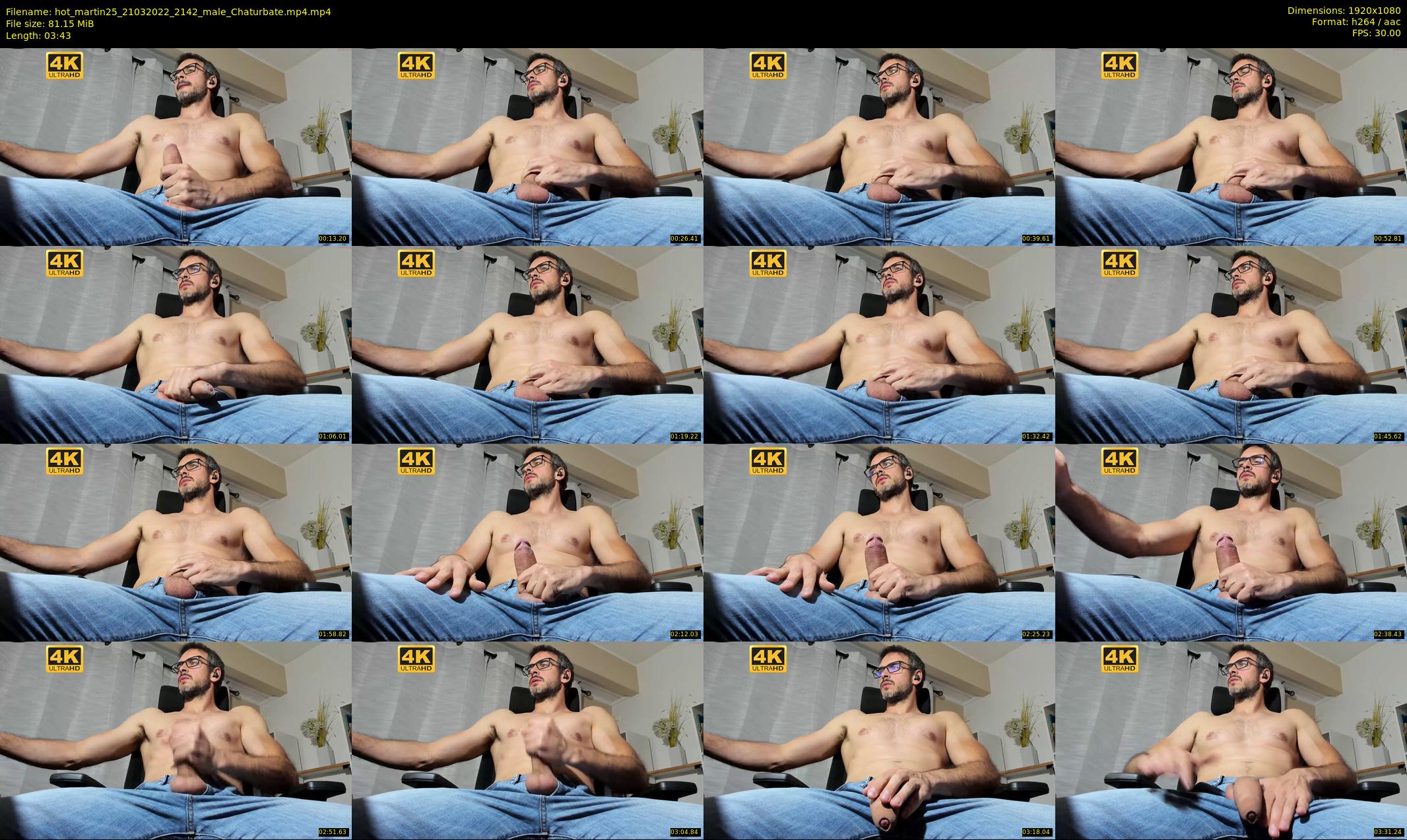 hot_martin25 — 4 minute Chaturbate male cam show recording, 1080p, Mar 21, 2022