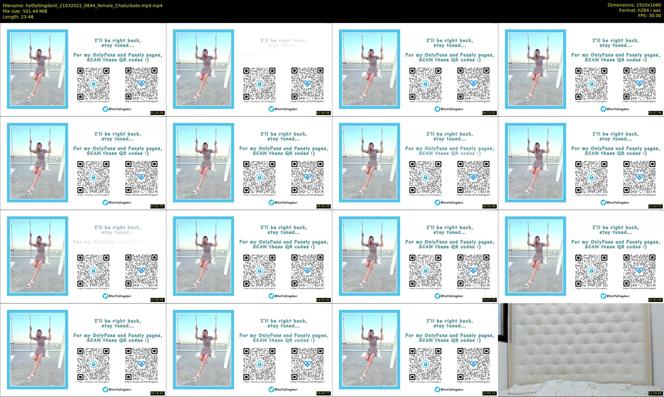 hotfallingdevil — 24 minute Chaturbate female cam show recording, 1080p, Mar 21, 2022