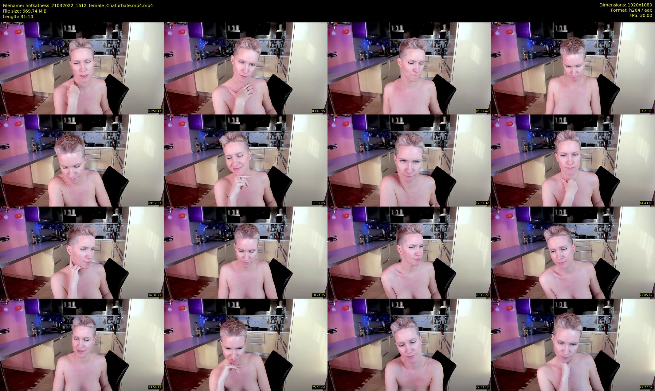 hotkatness — 32 minute Chaturbate female cam show recording, 1080p, Mar 21, 2022