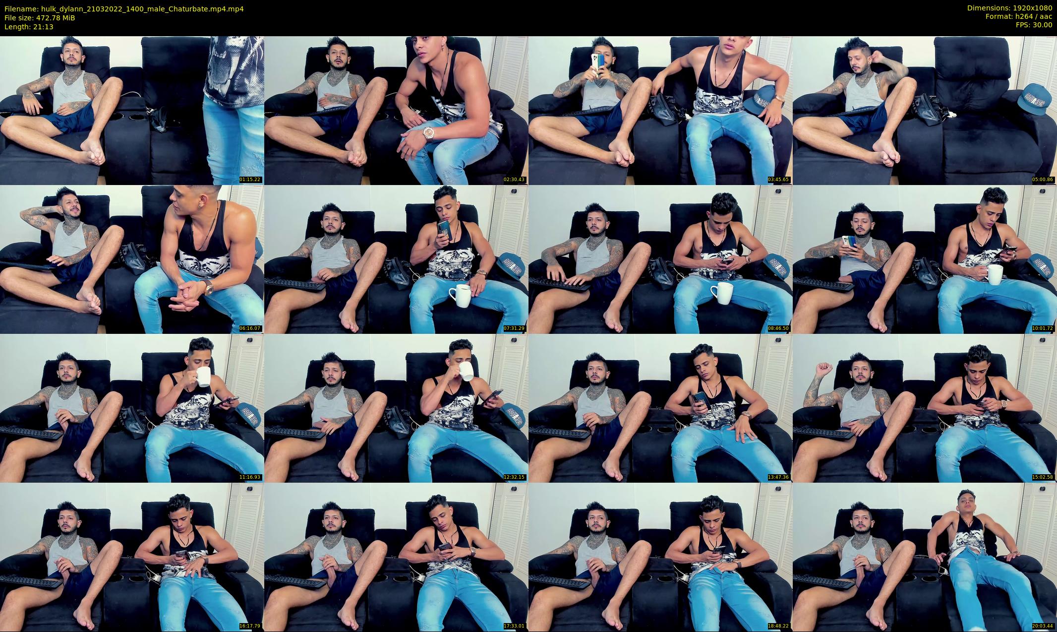 hulk_dylann — 22 minute Chaturbate male cam show recording, 1080p, Mar 21, 2022